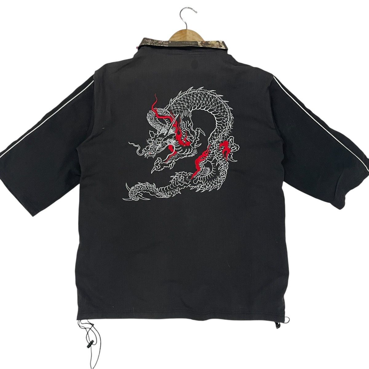 Japanese Brand Vintage Japanese Designer Embroidery Dragon Jacket Size US M / EU 48-50 / 2 - 1 Thumbnail