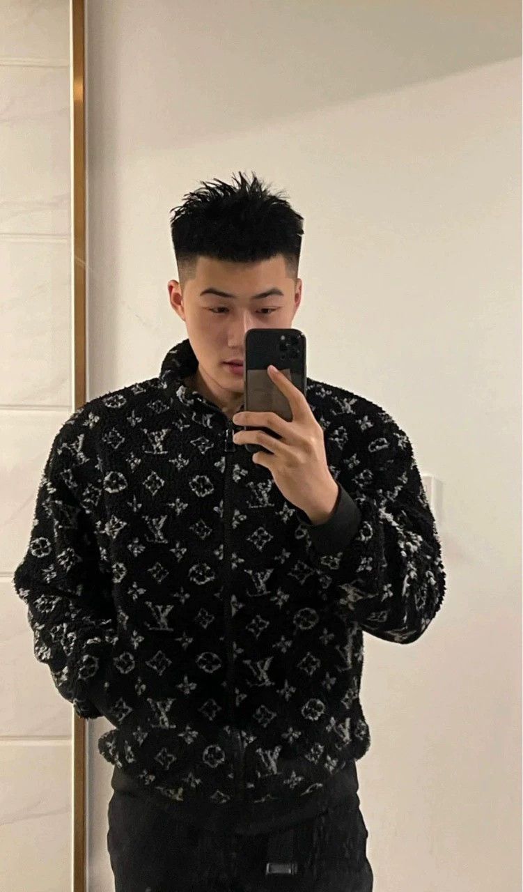 Louis Vuitton Louis Vuitton Black stand-up collar teddy jacket Size US XS / EU 42 / 0 - 9 Thumbnail