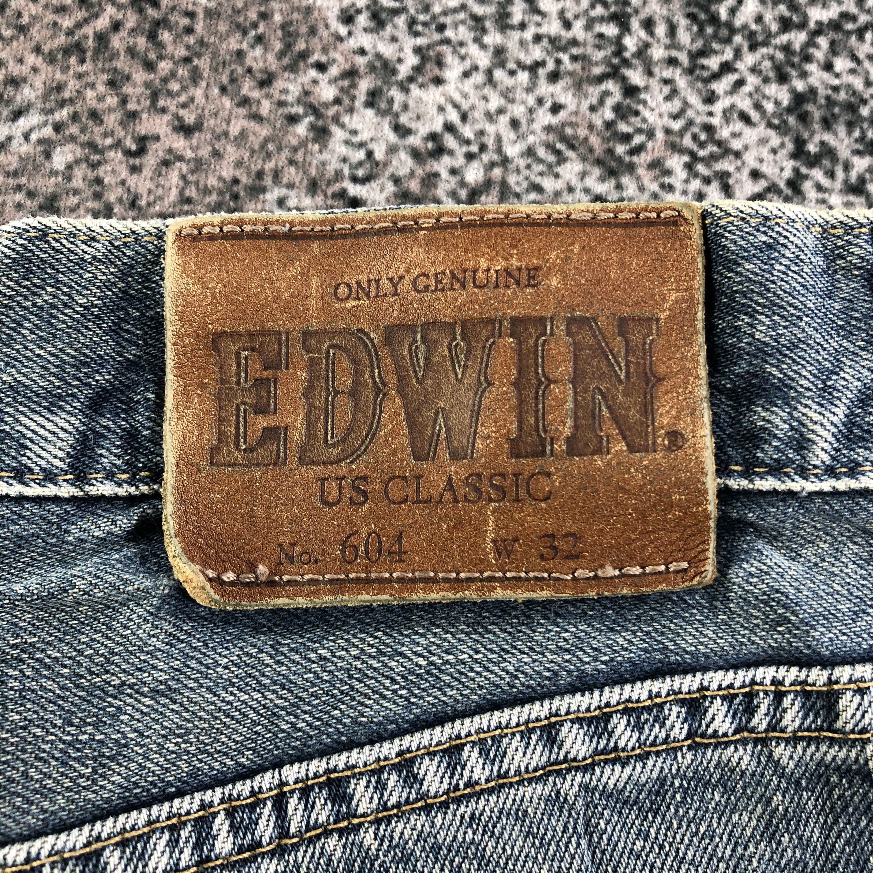 Edwin Vintage Edwin 604 Jeans Faded Blue Jeans KJ1870 Size US 32 / EU 48 - 5 Thumbnail