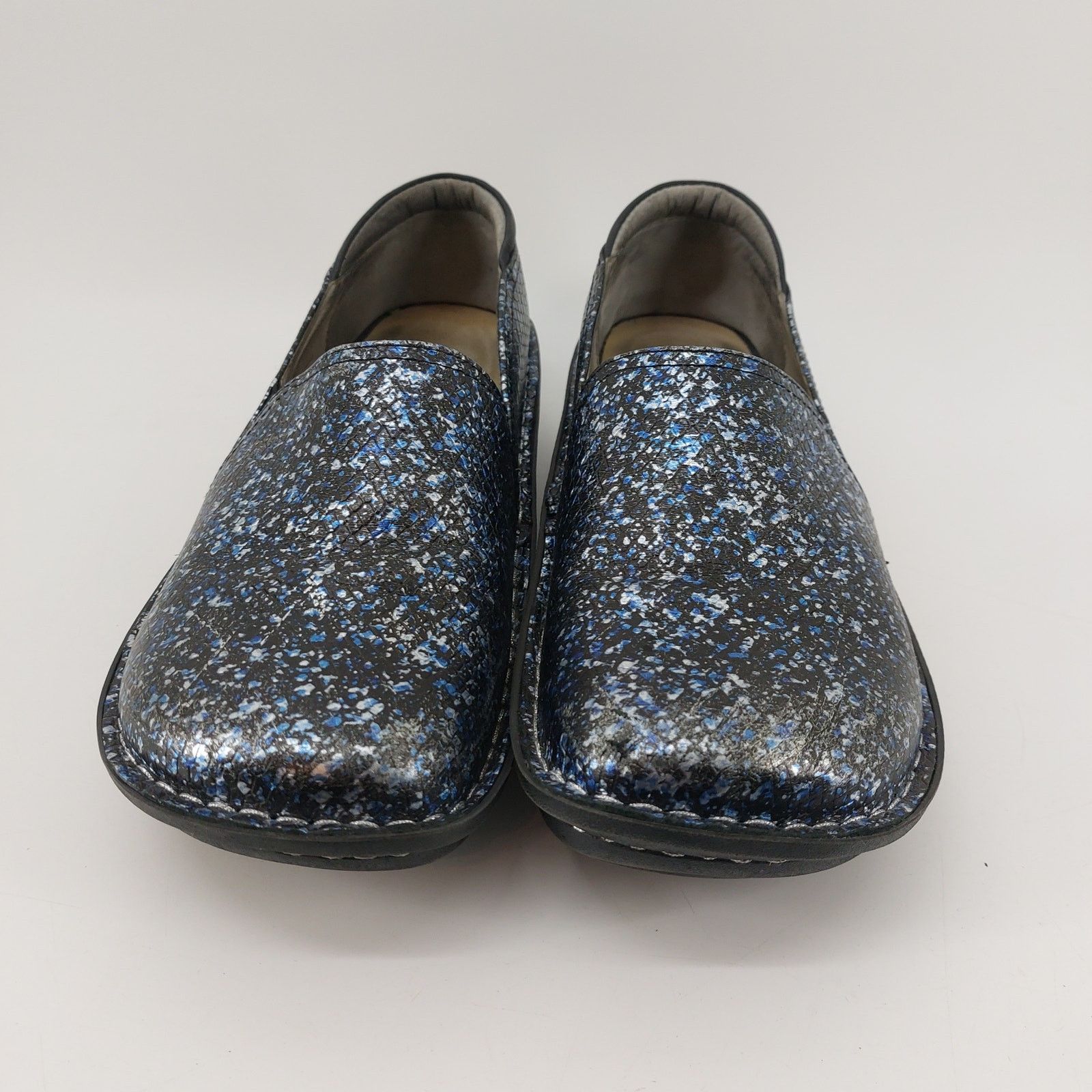 Other Alegria Debra Nurse Embossed Black Leather 41 10.5/11 Size US 10.5 / IT 40.5 - 2 Thumbnail