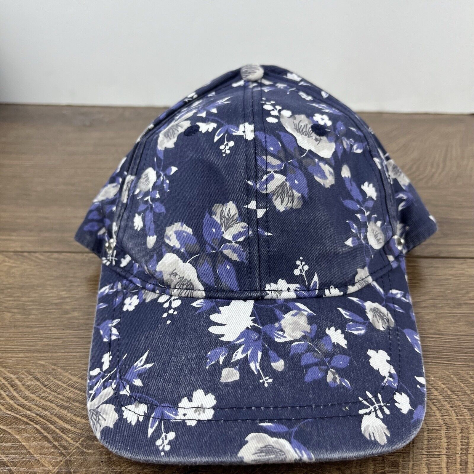 Other Flower Hat Flower Baseball Hat Blue Adjustable Hat Blue Adul Size ONE SIZE - 6 Thumbnail