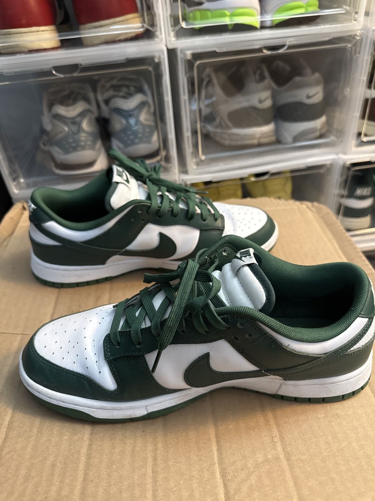 Nike Nike Dunk Low ‘Michigan State’ Size US 10.5 / EU 43-44 - 5 Thumbnail