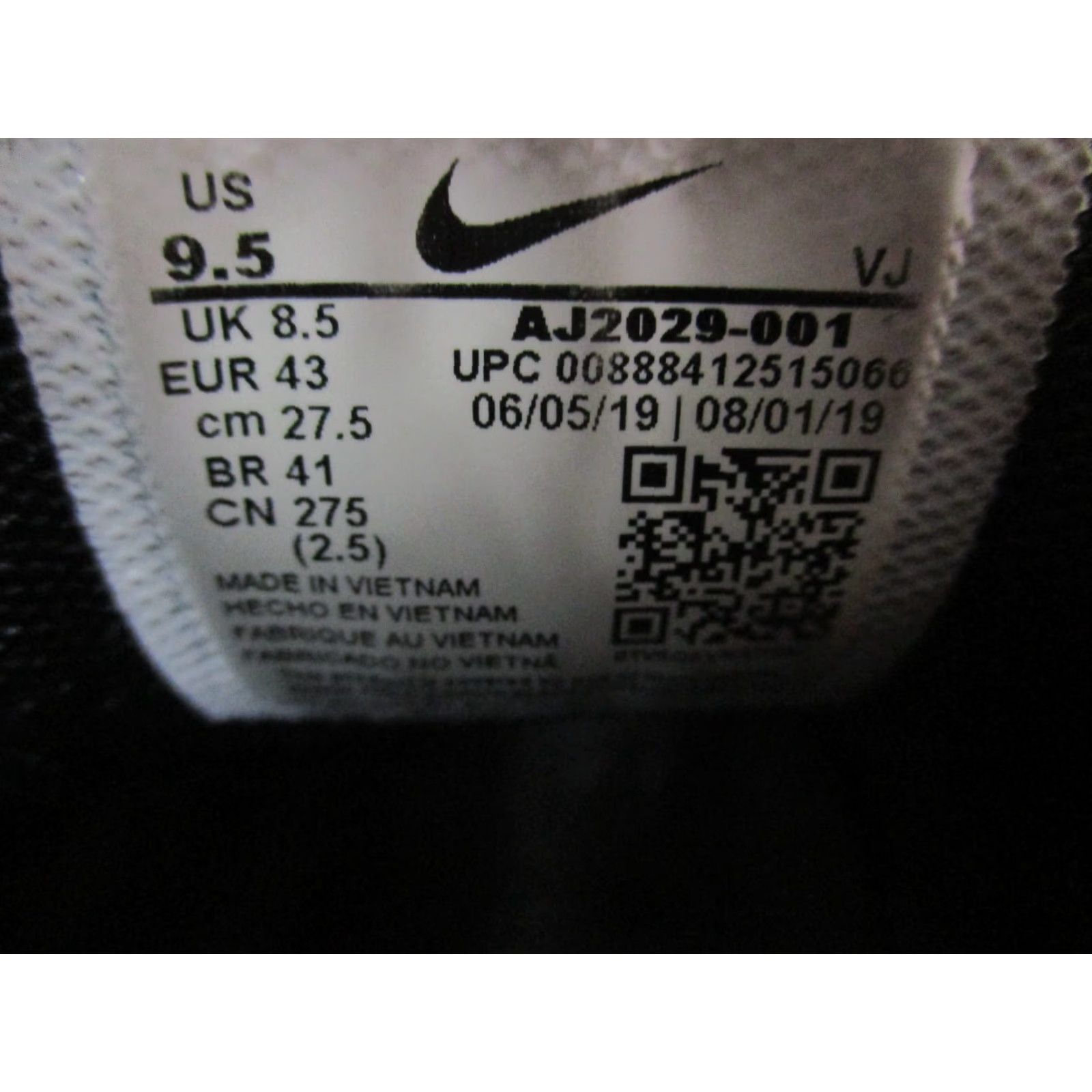 Nike Nike Air Max Plus SE Size 9.5 Men's Black AJ2029001 Size US 10 / EU 43 - 4 Thumbnail