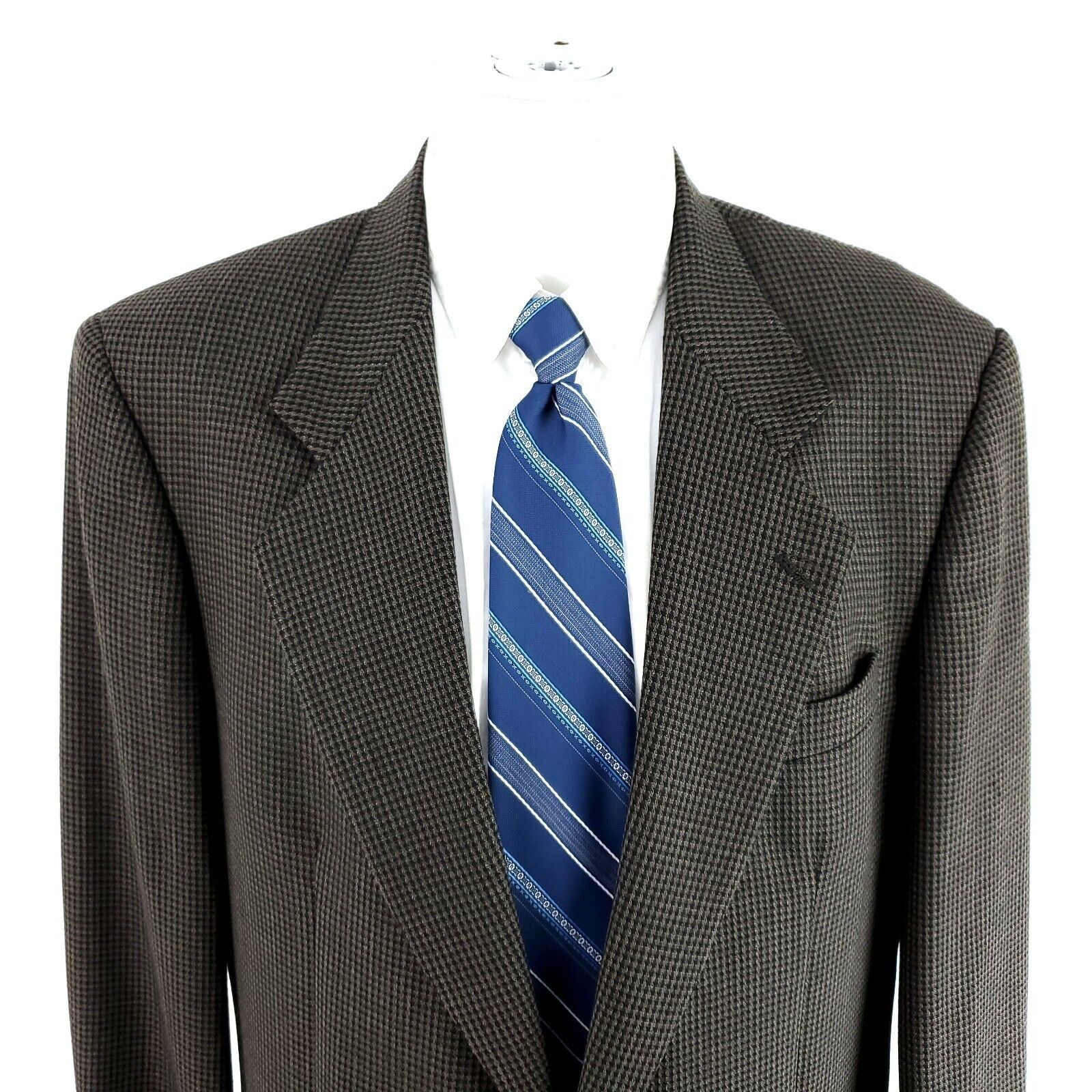 Oscar De La Renta Oscar De La Renta Heavy Textured Wool 2 Button Sport Coat 42 Size 42L - 1 Thumbnail