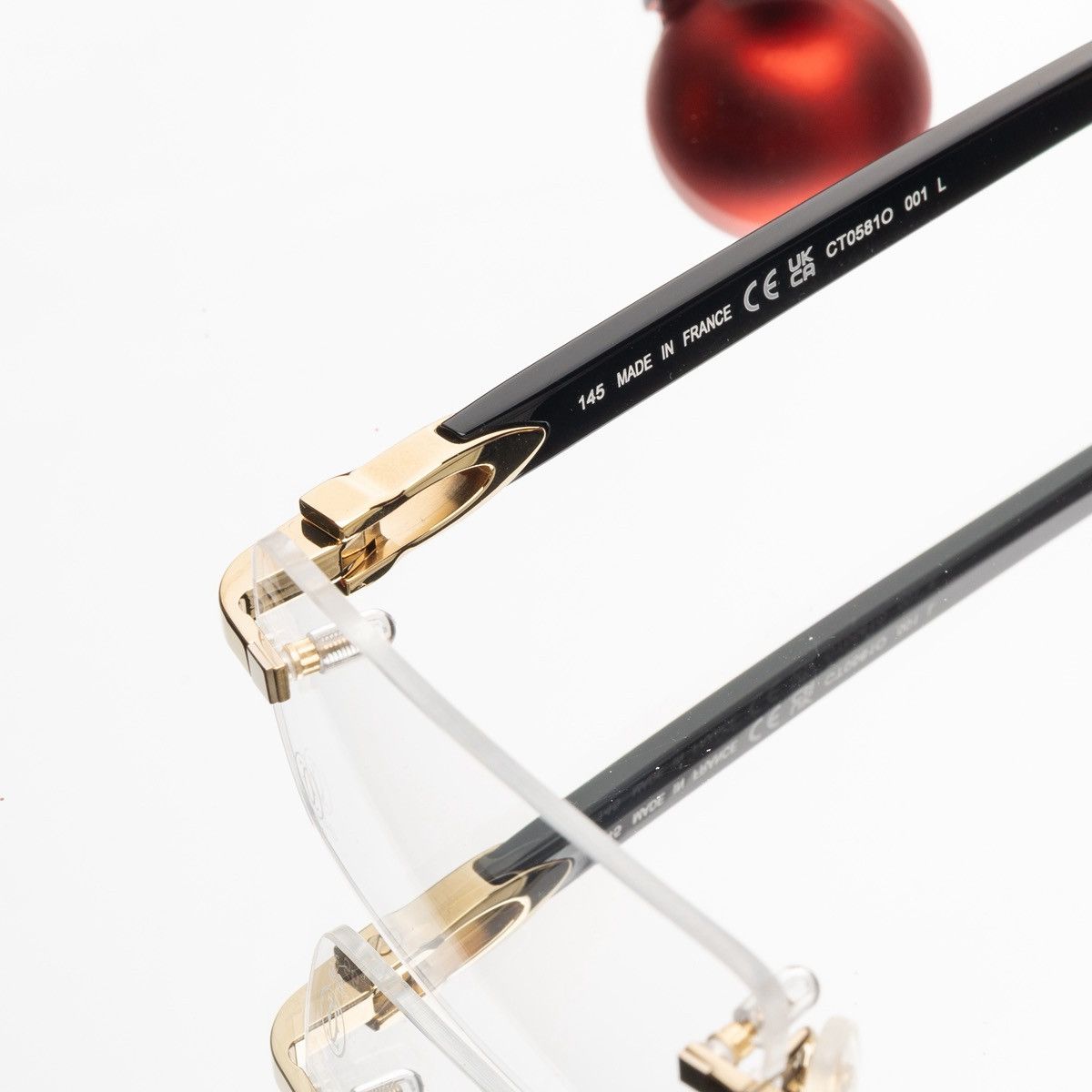 Cartier CARTIER CT0581O 001 GLASSES Size ONE SIZE - 4 Thumbnail