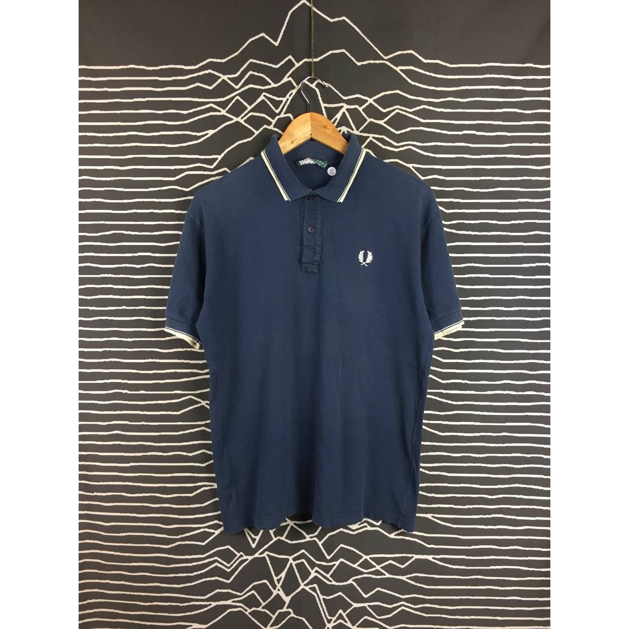 Fred Perry × Vintage Vtg Fred Perry Made In Italy Combed Cotton Polo Tee Size US M / EU 48-50 / 2 - 2 Thumbnail