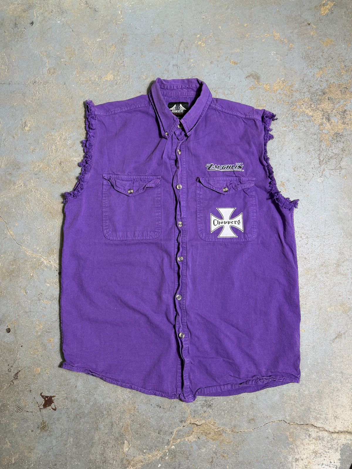 West Coast Choppers Vintage Choppers Biker Vest Size US M / EU 48-50 / 2 - 1 Thumbnail