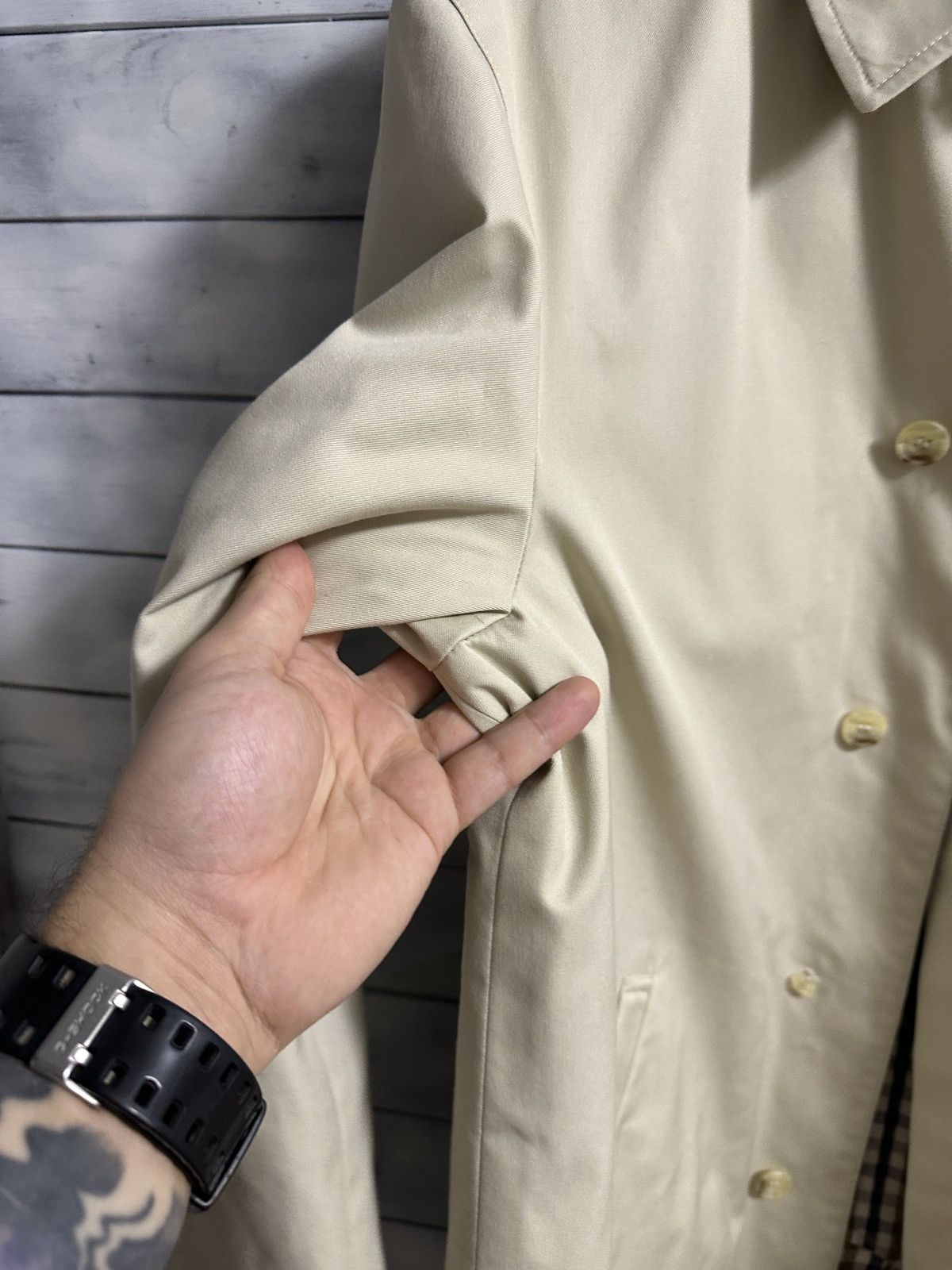 Aquascutum Rare Luxury Coat Aquascutum Vintage Nova Check Size US L / EU 52-54 / 3 - 5 Thumbnail
