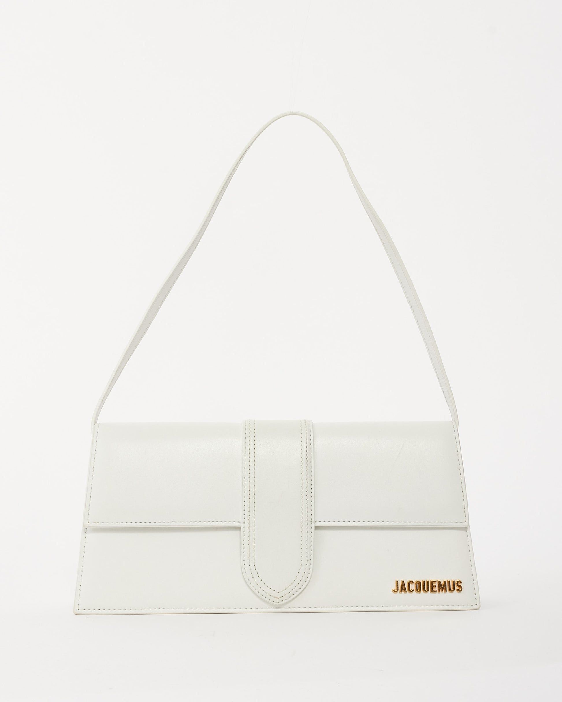 Jacquemus Le Grand Bambino Handbag in white Size ONE SIZE - 1 Preview