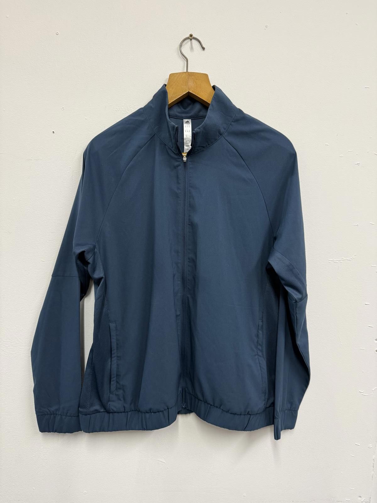 Adidas Adidas Men's Blue Windbreaker Jacket Size US XL / EU 56 / 4 - 1 Thumbnail