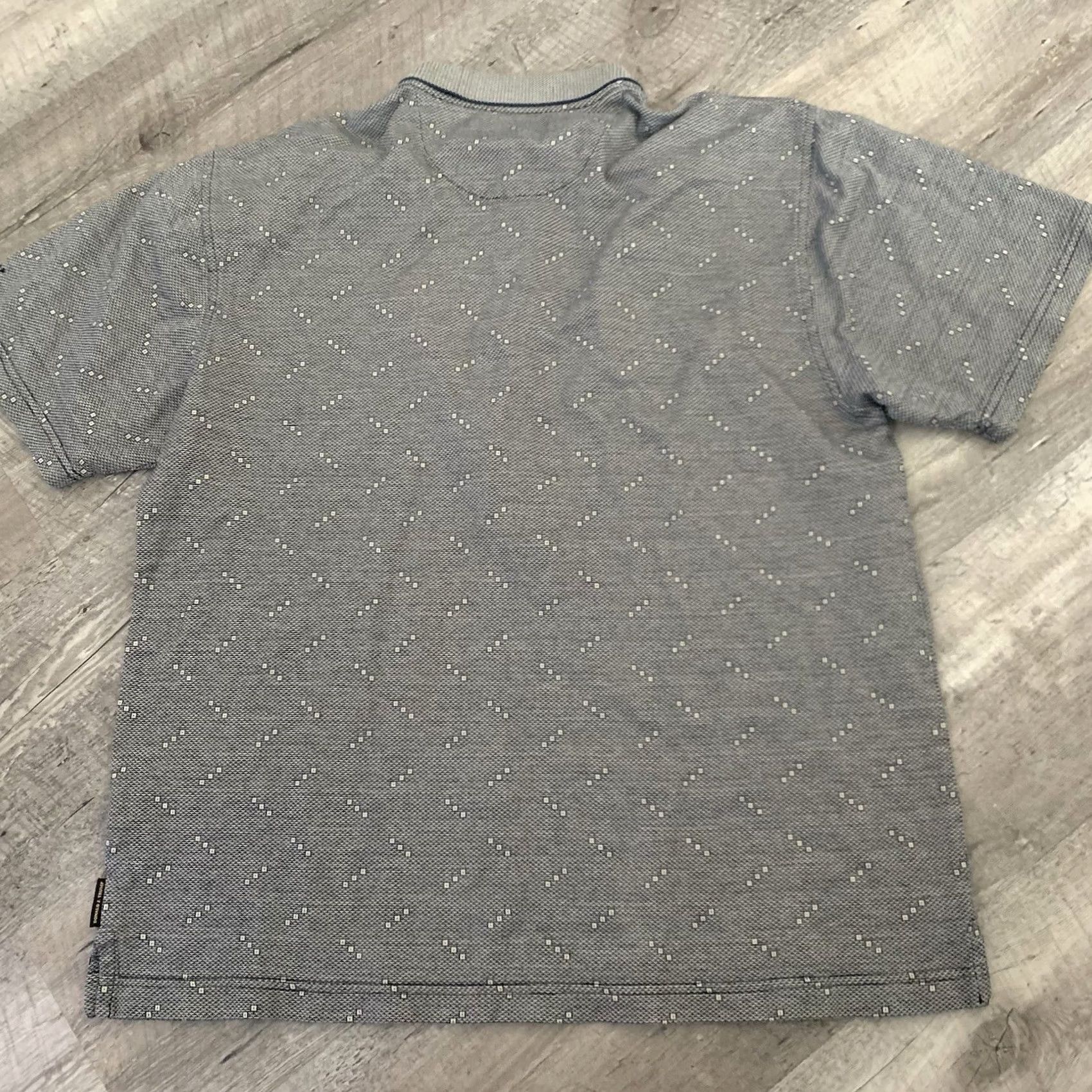 Vintage Donald J Trump Collection Golf Polo Mens Medium Short Sleeve Gray Embroidered Knit 100% Cotton Casual Activewear Shirt Size US M / EU 48-50 / 2 - 6 Thumbnail