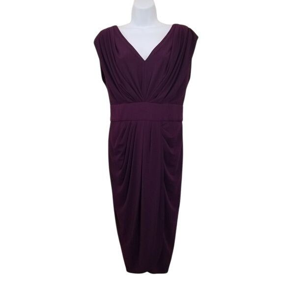 Other Suzi Chin Maggy Boutique Dress 4 Eggplant Purple Formal Prom Size S / US 4 / IT 40 - 1 Thumbnail
