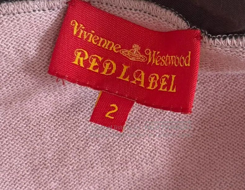 Vivienne Westwood Vivienne Westwood Pink wave-fronted sweater cardigan Size M / US 6-8 / IT 42-44 - 4 Thumbnail