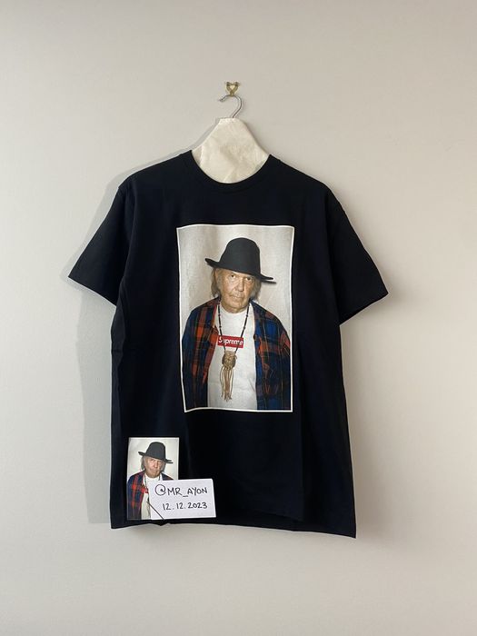 Supreme SUPREME Neil Young short sleeve tee | Grailed