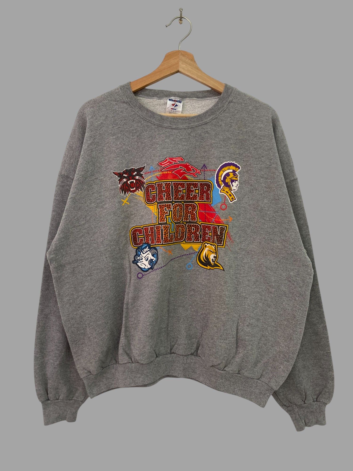 Jerzees × Vintage Vintage College Football NCAA Sweatshirt XL Size Size US XL / EU 56 / 4 - 1 Thumbnail