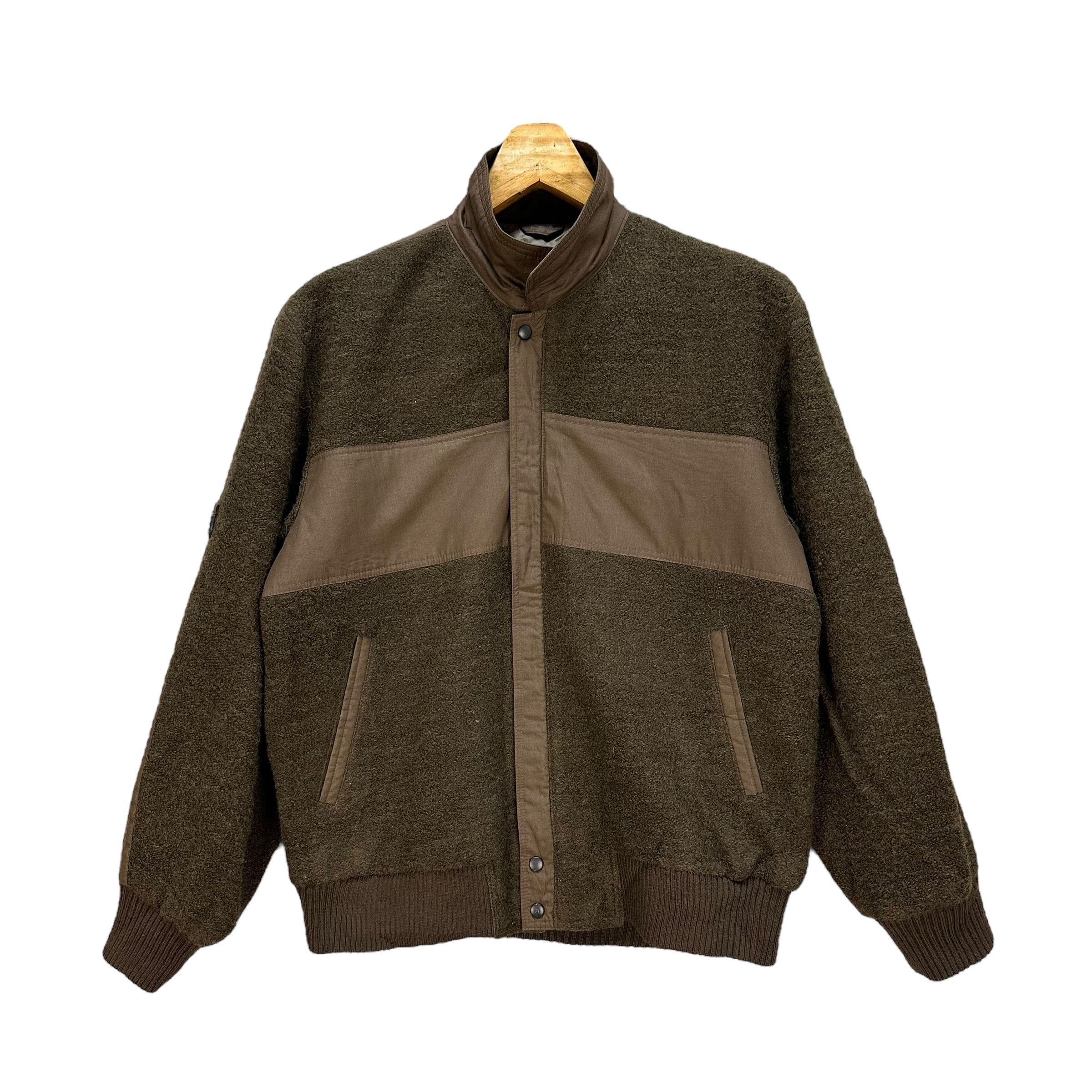 Japanese Brand WOOD CUTTER Brown Casual Jacket #A21-0495 Size US L / EU 52-54 / 3 - 1 Thumbnail