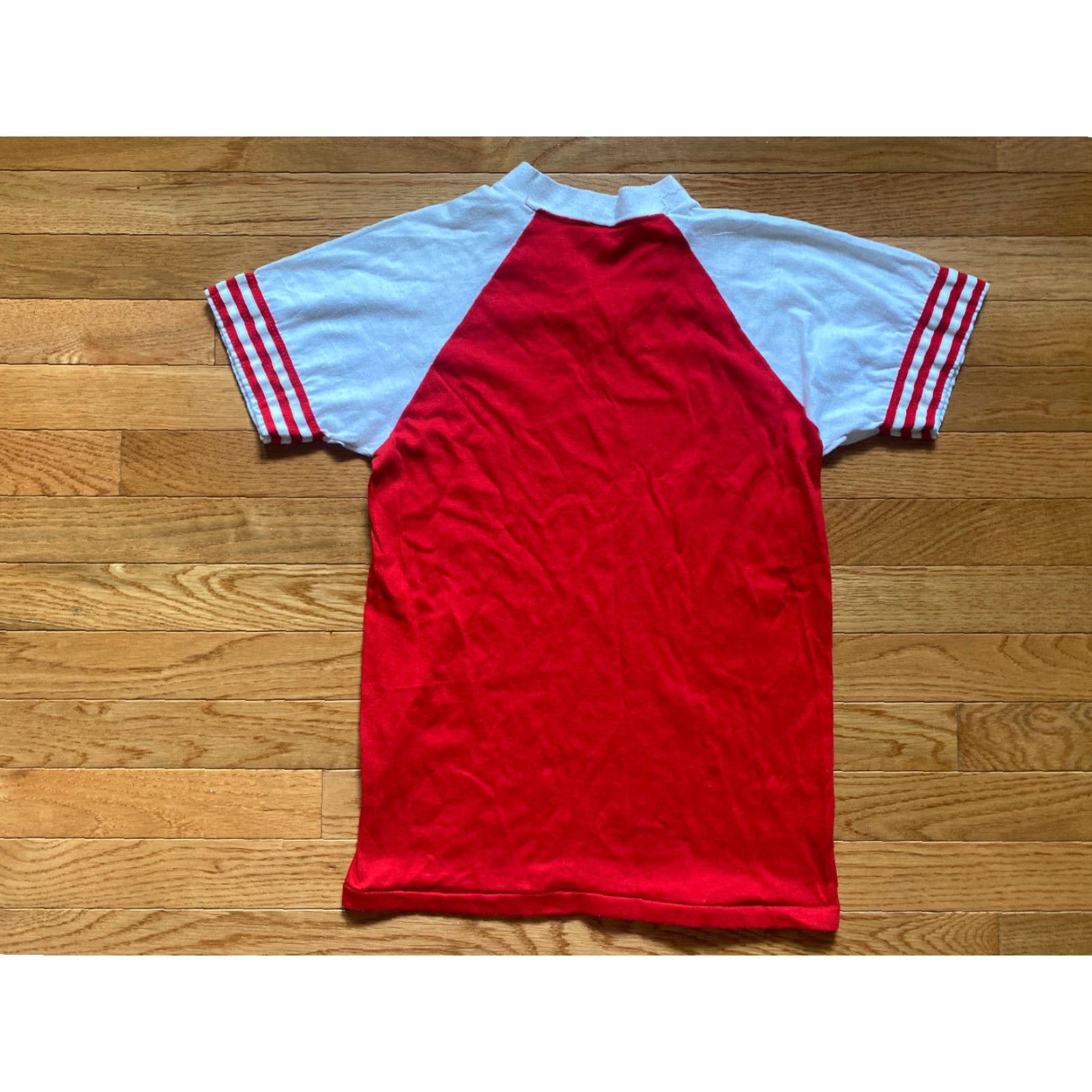 Vintage VTG Sportswear T Shirt Ohio State Raglan Buckeyes Single Stitch USA Mens S Red 90s Vintage Workwear Streetwear Grunge Punk USA Shirt Size US S / EU 44-46 / 1 - 2 Thumbnail