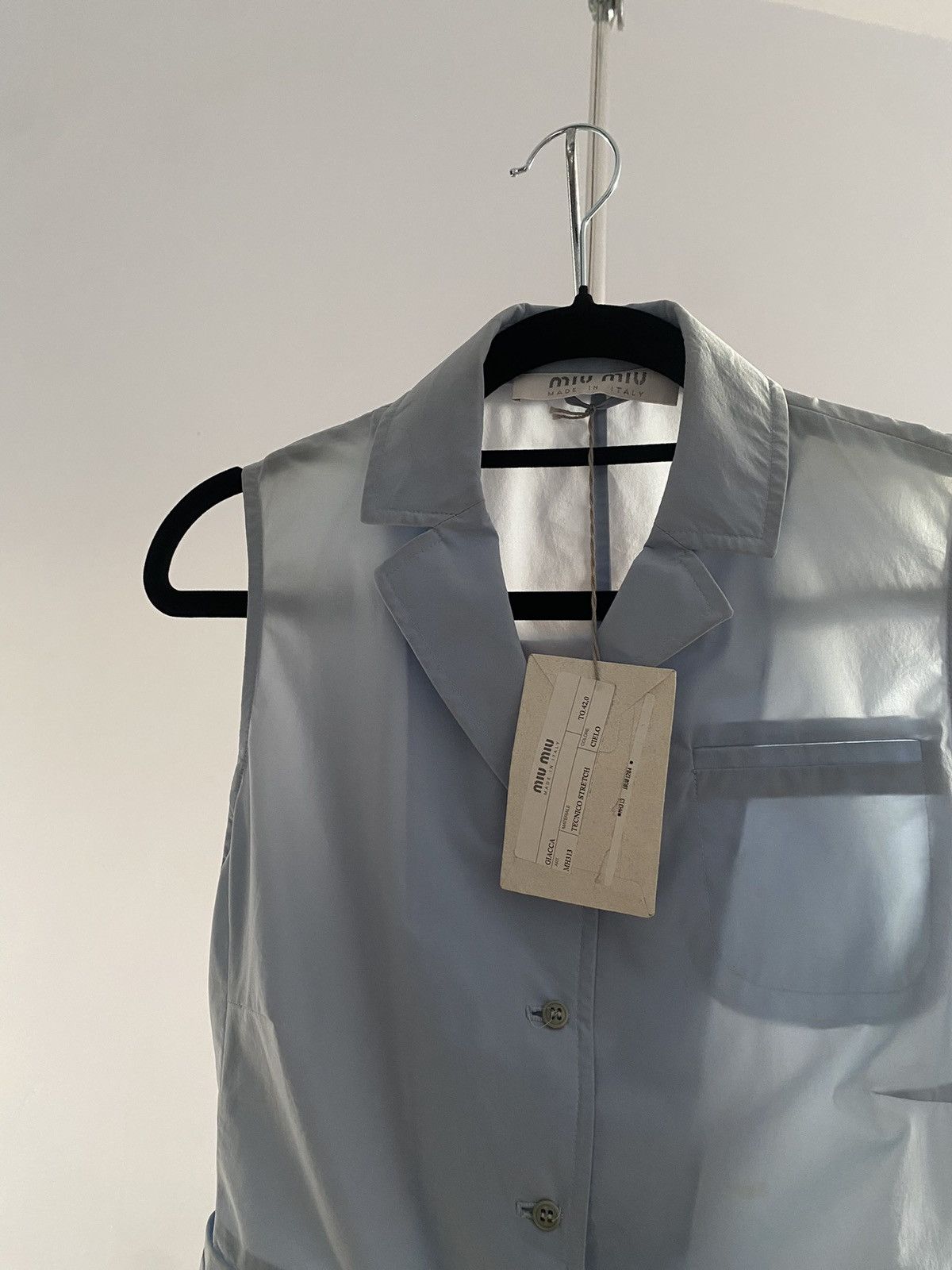 Miu Miu SS2000 Miu Miu deadstock vest Size S / US 4 / IT 40 - 4 Thumbnail