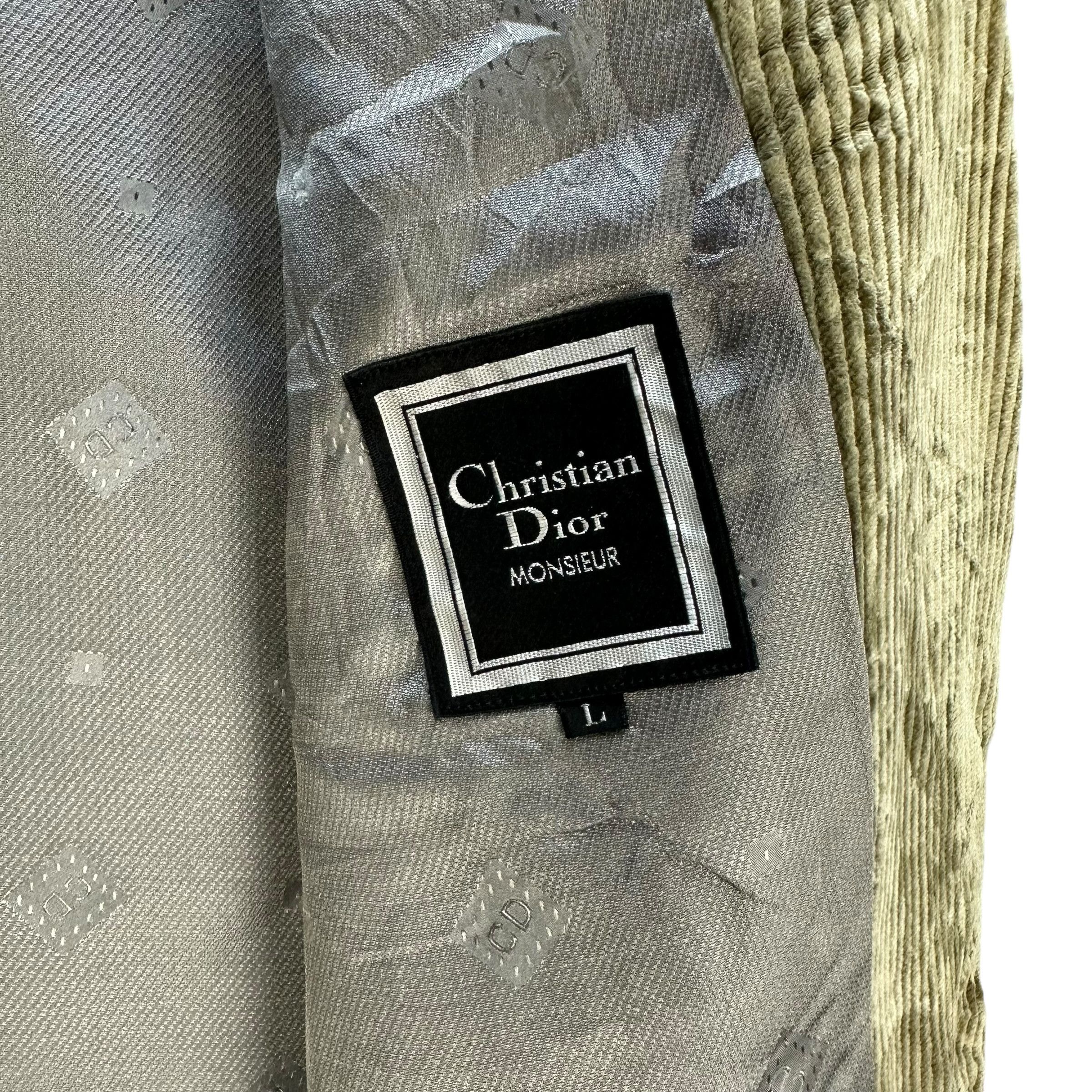 Christian Dior Monsieur 90's CHRISTIAN DIOR MONSIEUR Corduroy Suit Jacket #A60-1380 Size US L / EU 52-54 / 3 - 9 Thumbnail