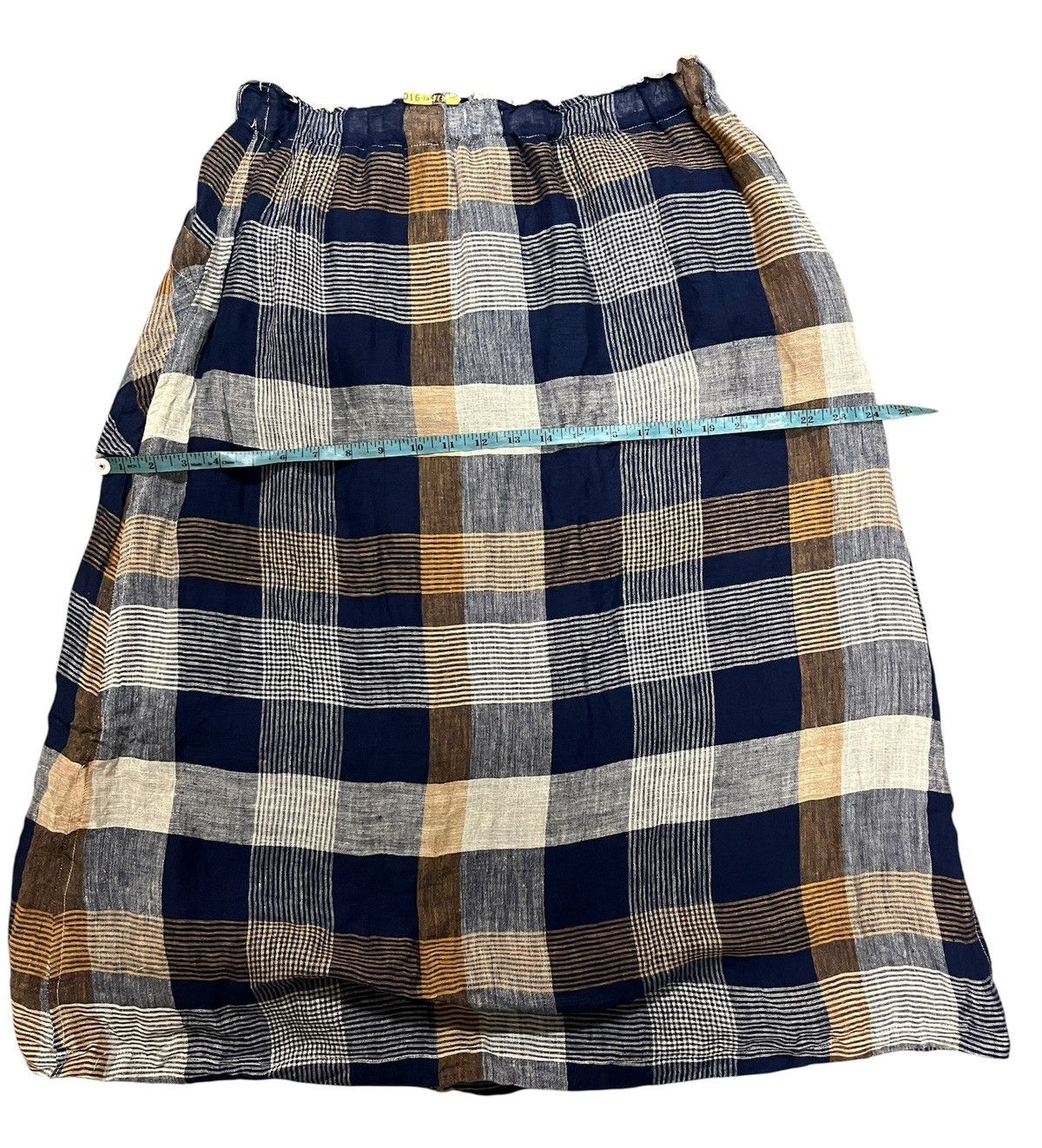 Issey Miyake Vintage plantation skirt by issey miyake colour plaid Size 31" - 12 Thumbnail