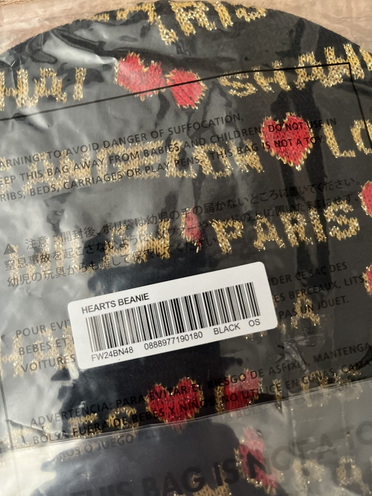 Supreme Supreme Hearts Beanie Size ONE SIZE - 6 Thumbnail