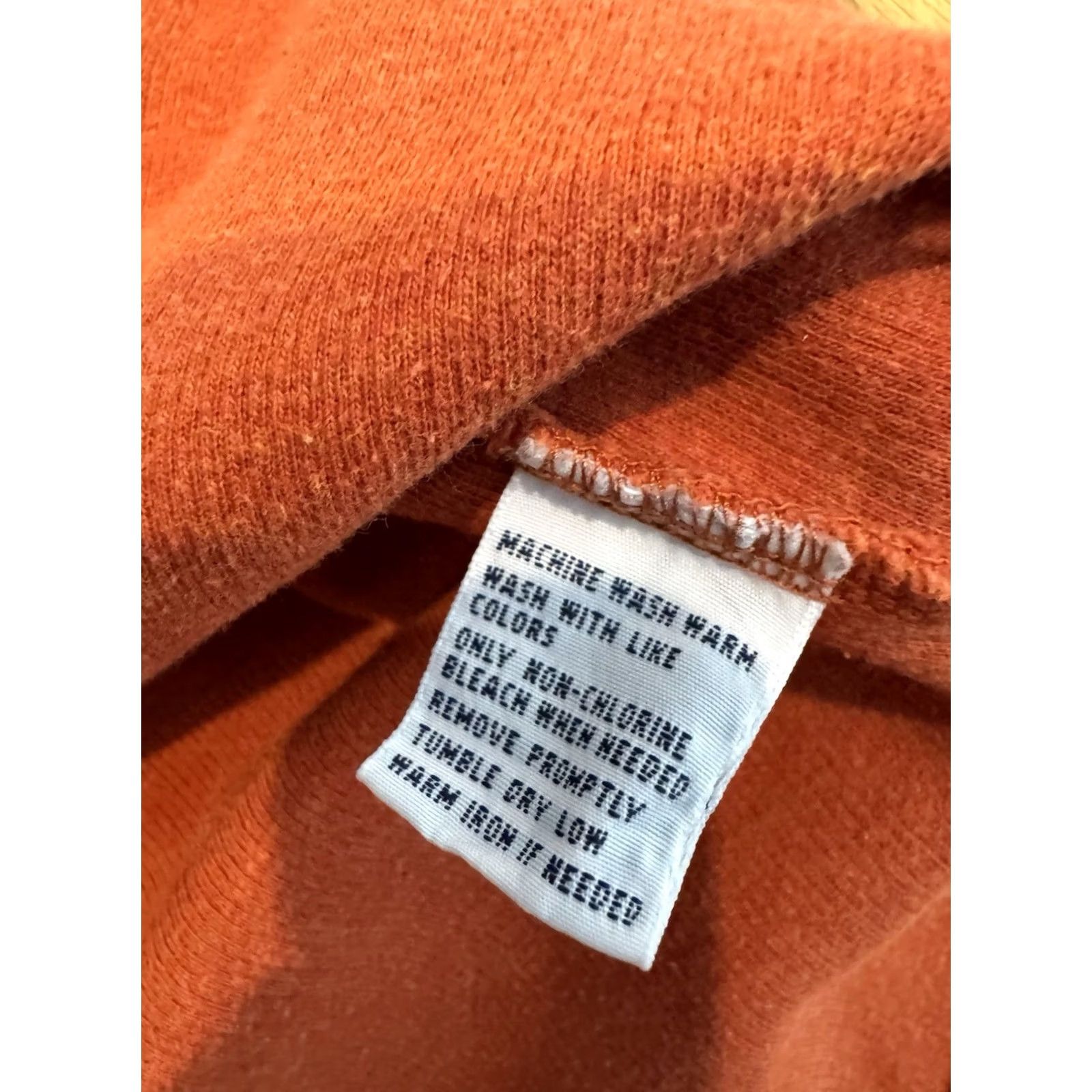 Polo Ralph Lauren Polo Ralph Lauren Orange 1/4 Zip Pullover Sweater Mens S Cotton Knit Casual Size US S / EU 44-46 / 1 - 3 Thumbnail