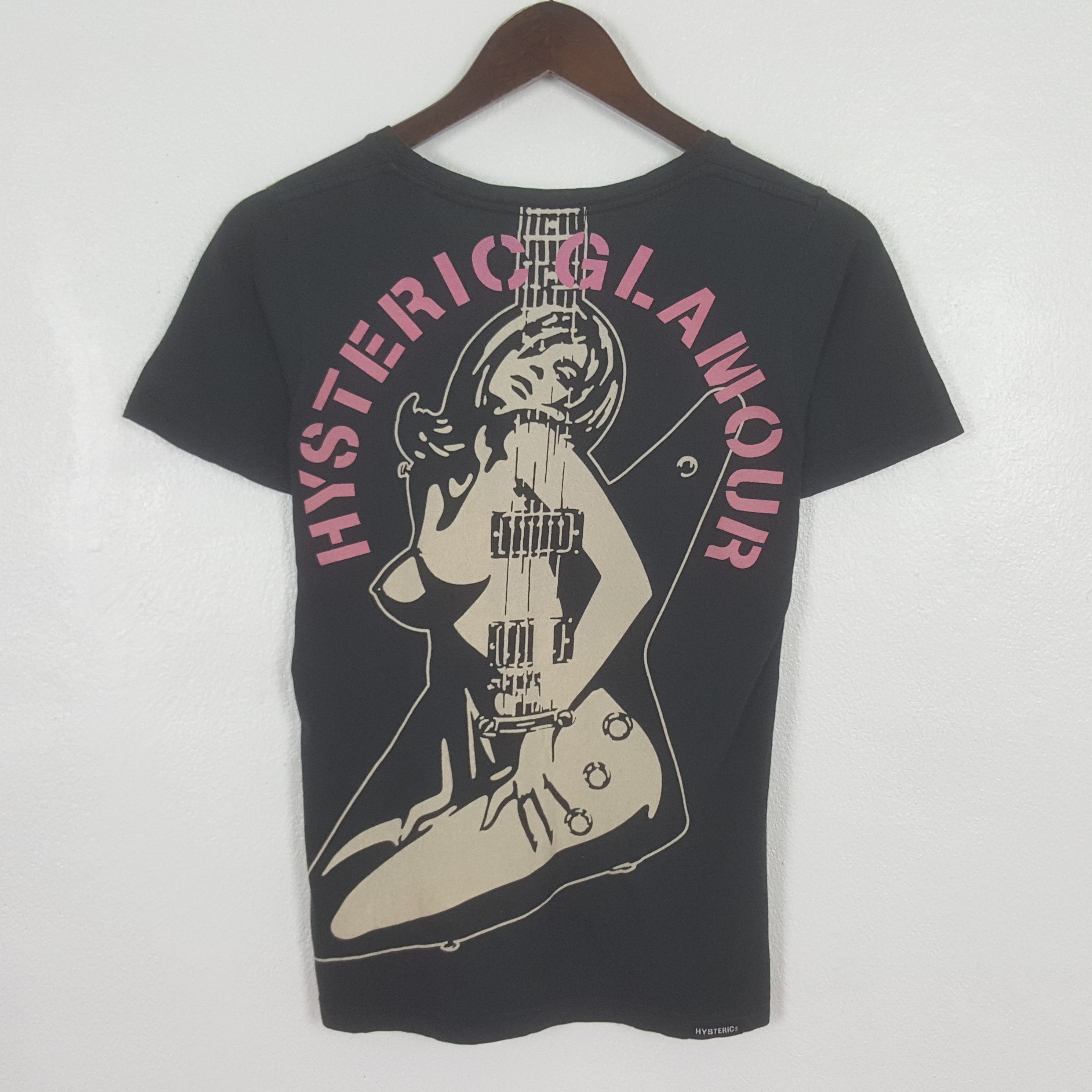 Hysteric Glamour Vintage Hysteric Glamour Guitar Tshirt Size S / US 4 / IT 40 - 1 Thumbnail