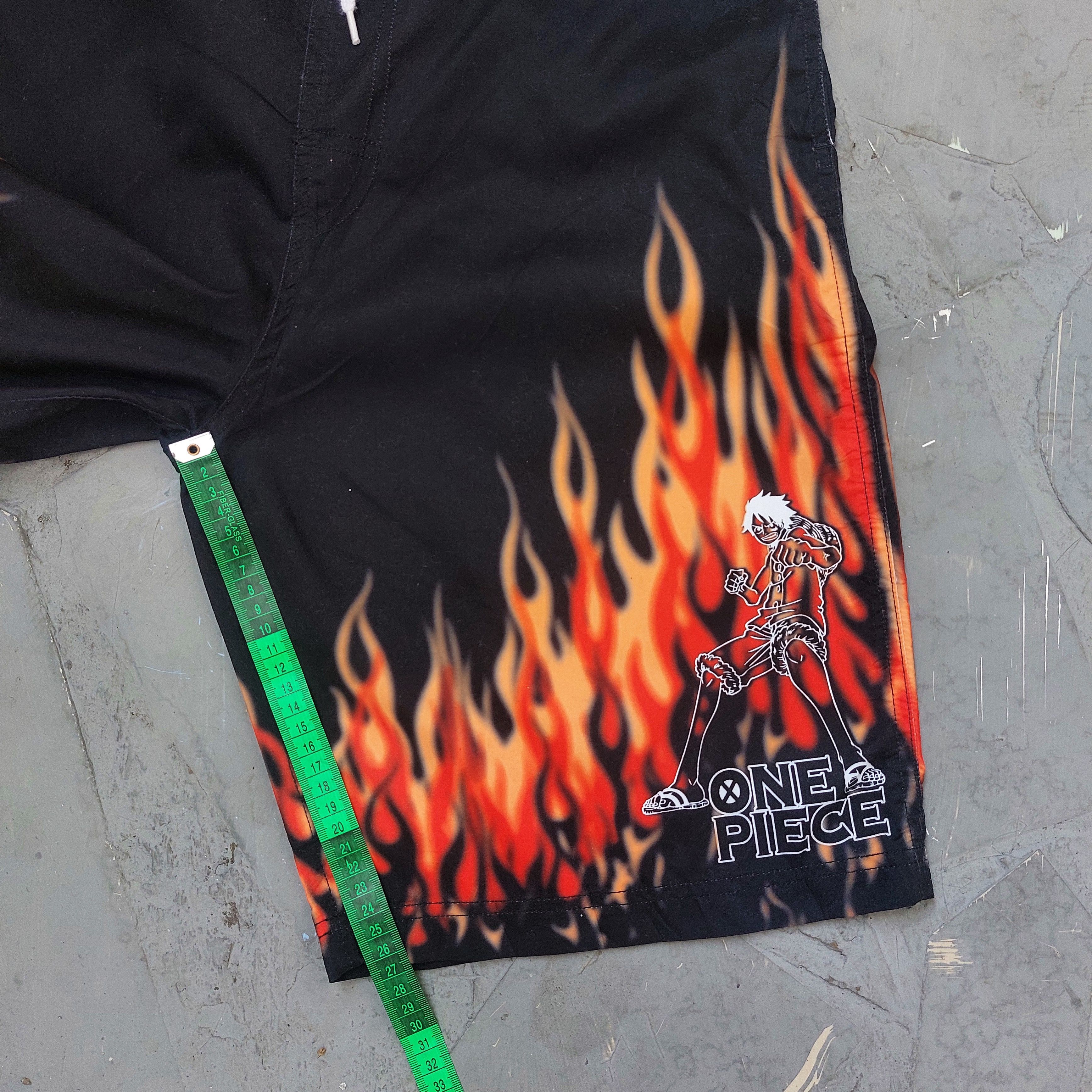 Anime × Japanese Brand × One Piece Shorts One Piece Ace X Lutffy Size US 33 - 9 Thumbnail