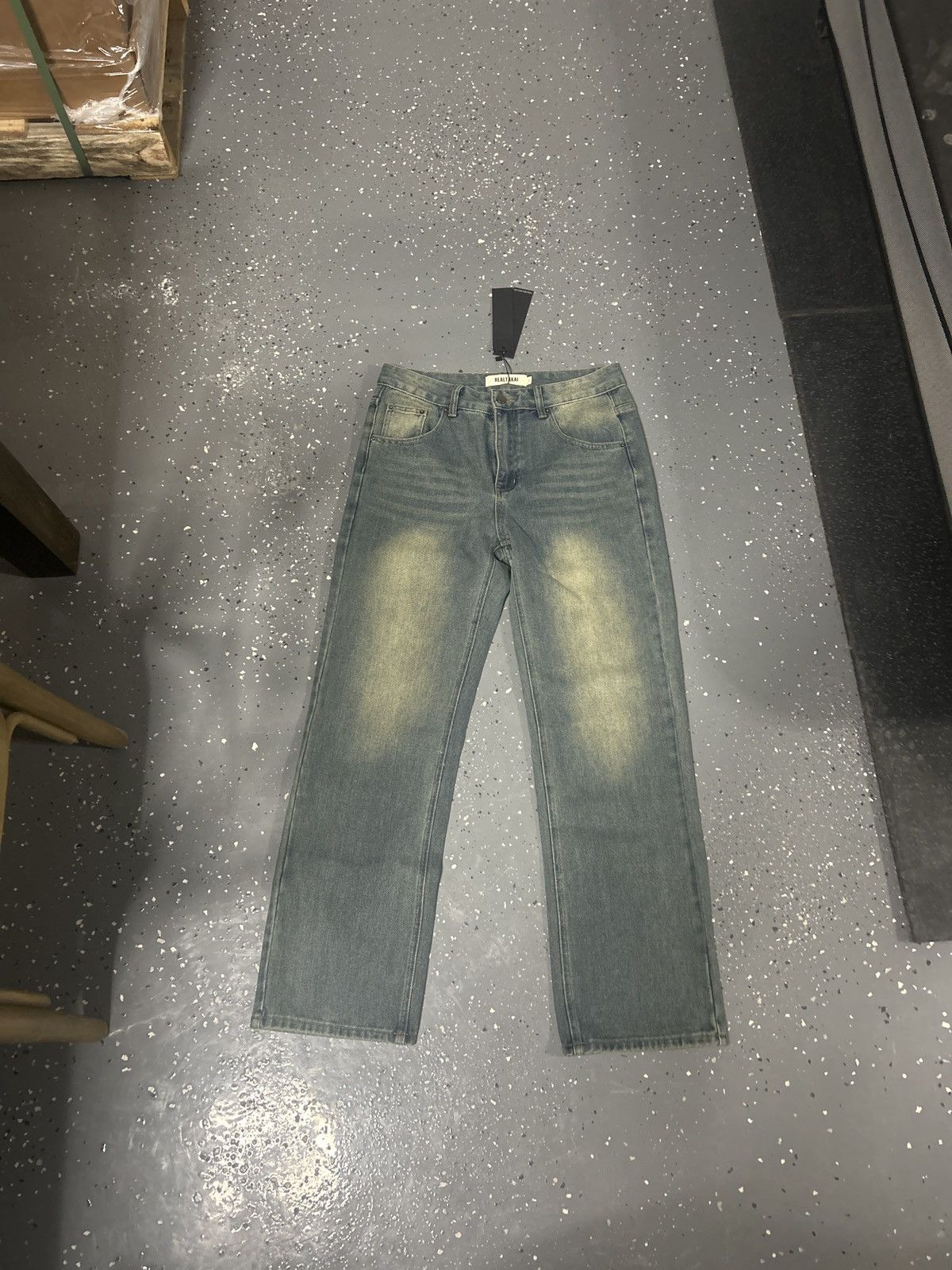 Vintage Distressed jeans Size US 33 - 1 Thumbnail