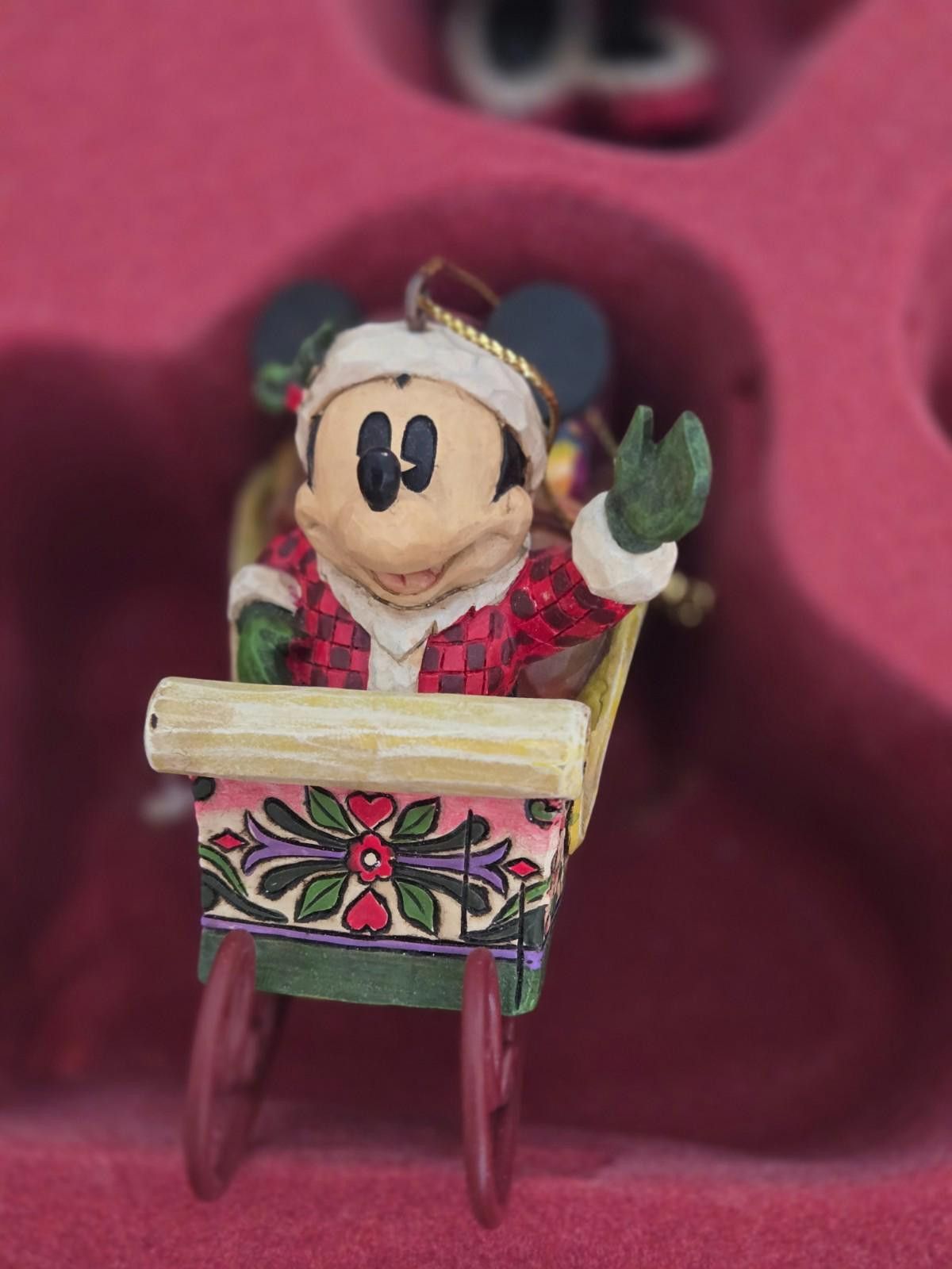Other Enesco Christmas Disney Mickey Mouse Holiday Ornament w/ BOX Size ONE SIZE - 8 Thumbnail