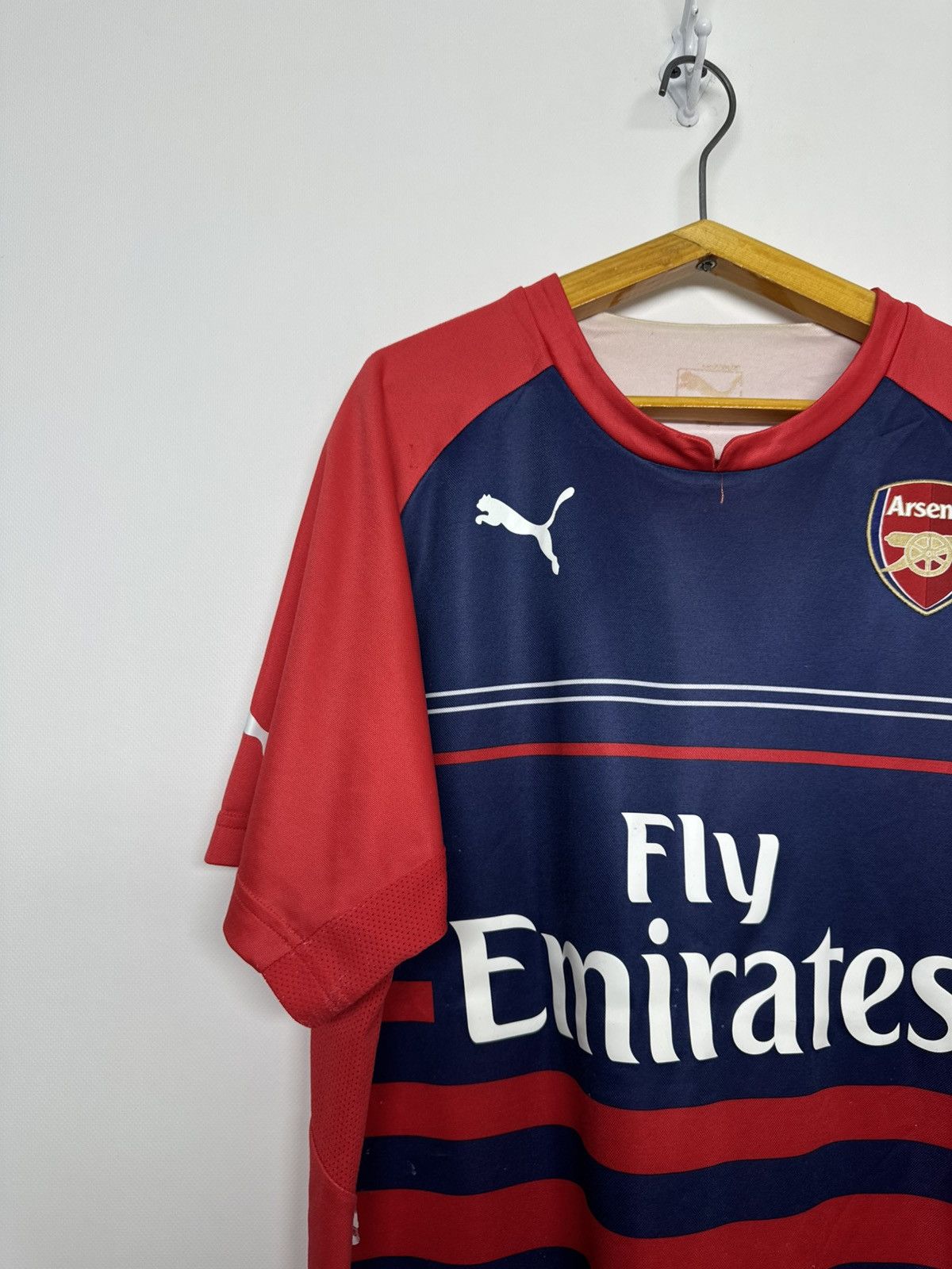 Puma Vintage Arsenal FC Puma Soccer Jersey Men's Red Rare Size US M / EU 48-50 / 2 - 5 Thumbnail