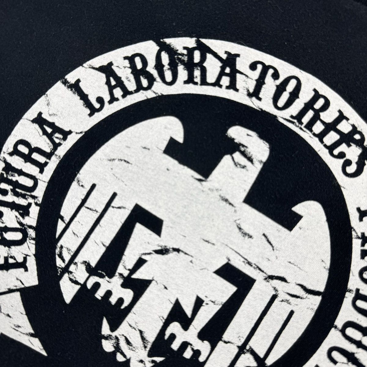 Futura Vintage Future Laboratories Military/Army Graphic T-shirt Size US L / EU 52-54 / 3 - 7 Thumbnail