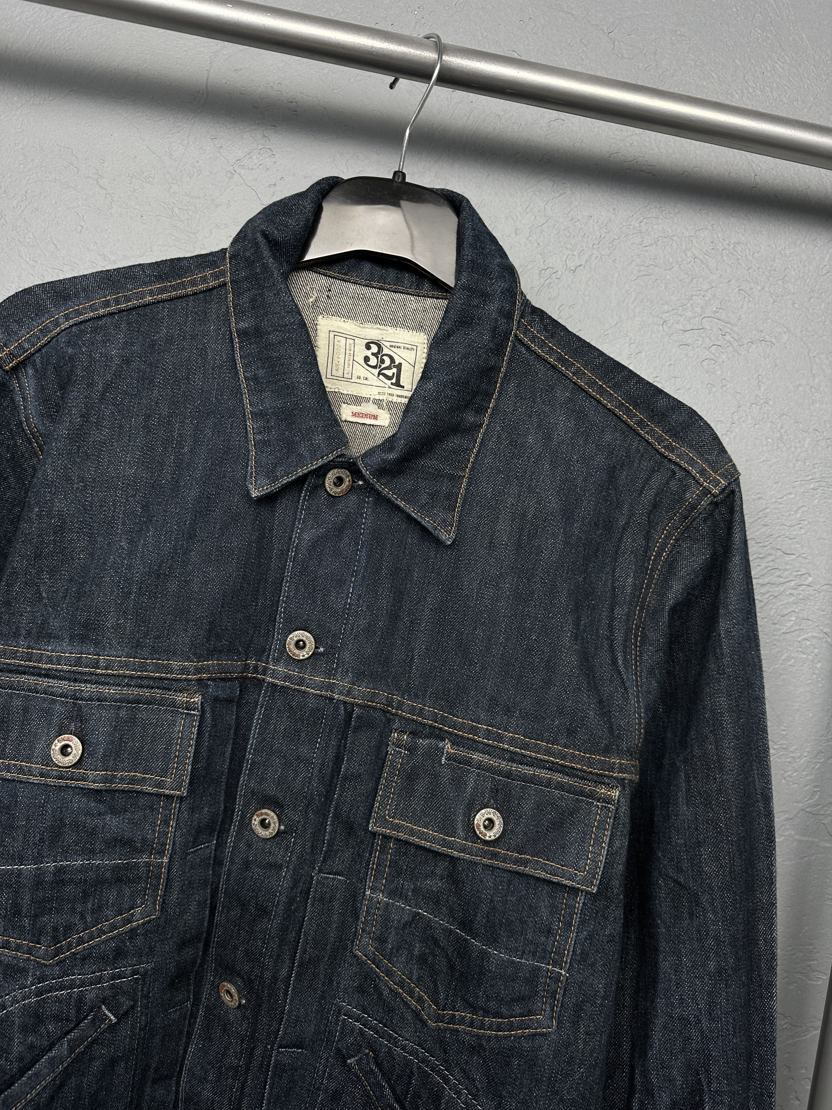 American Rag 321 American Rag Vintage Mens Denim Jacket Size US M / EU 48-50 / 2 - 2 Thumbnail