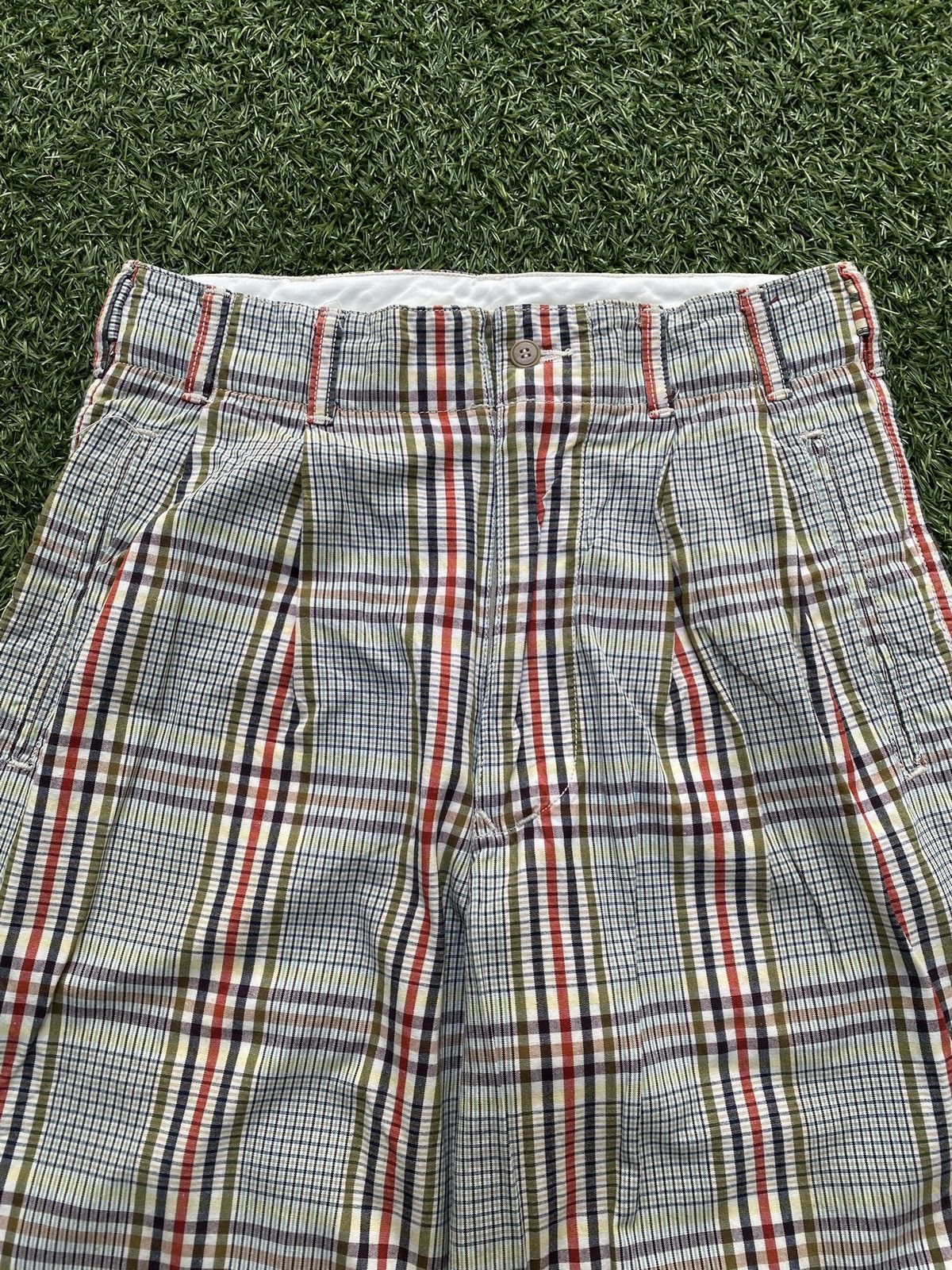 Nigel Cabourn Vintage Nigel Cabourn Plaid Pants Size US 30 / EU 46 - 9 Thumbnail