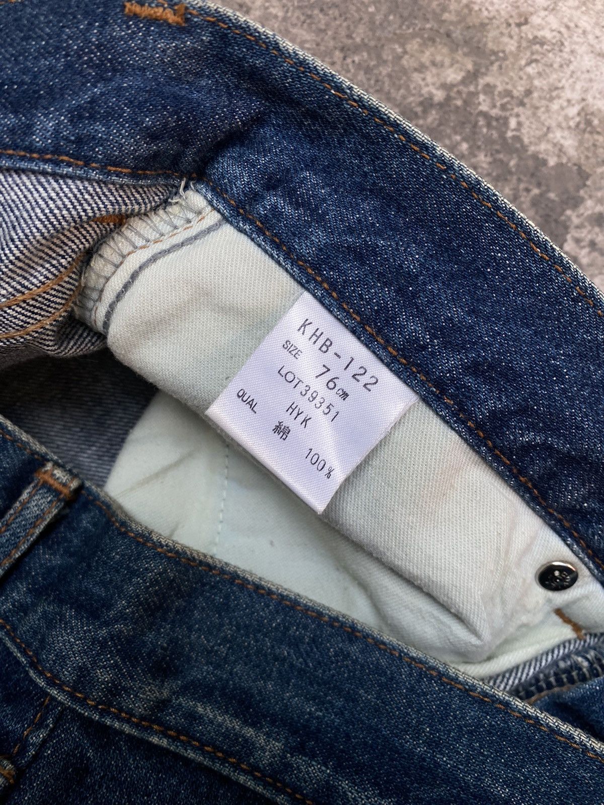 Kenzo Kenzo Made In Japan Blue Barrel Jeans Size US 30 / EU 46 - 5 Thumbnail