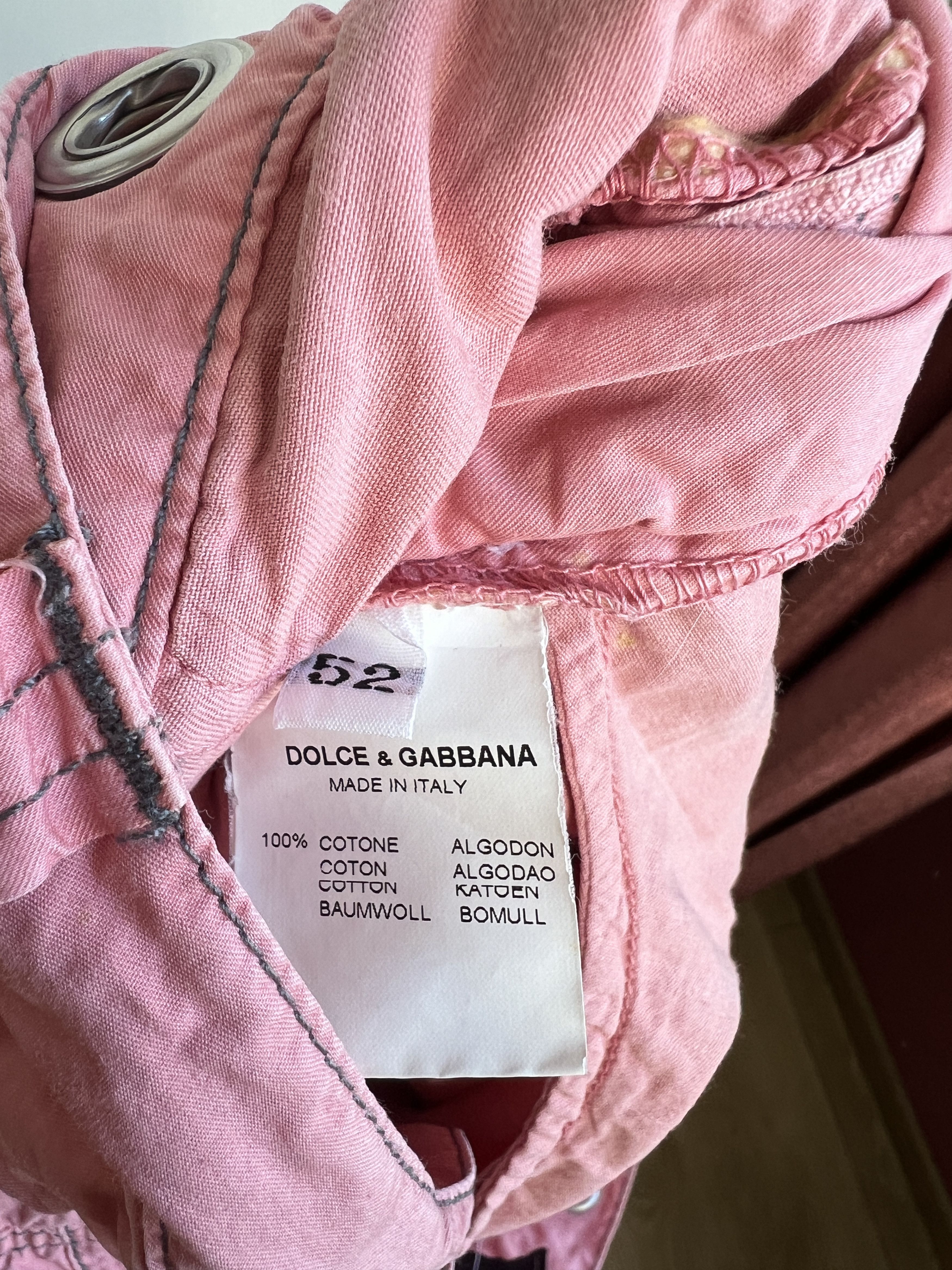 Dolce & Gabbana × Vintage VINTAGE DOLCE GABBANA RINGS AVANTGARDE SHORTS Size US 36 / EU 52 - 8 Thumbnail