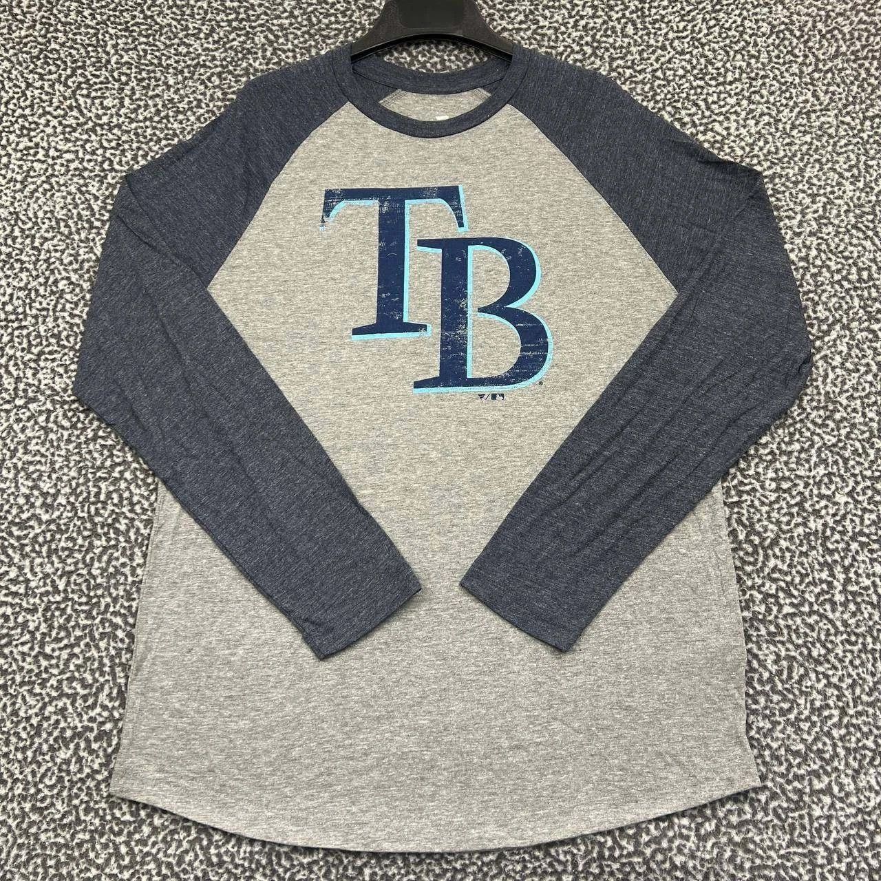 Other Tampa Bay Rays Shirt Men Gray Long Sleeve Crew Neck L Size US L / EU 52-54 / 3 - 1 Thumbnail