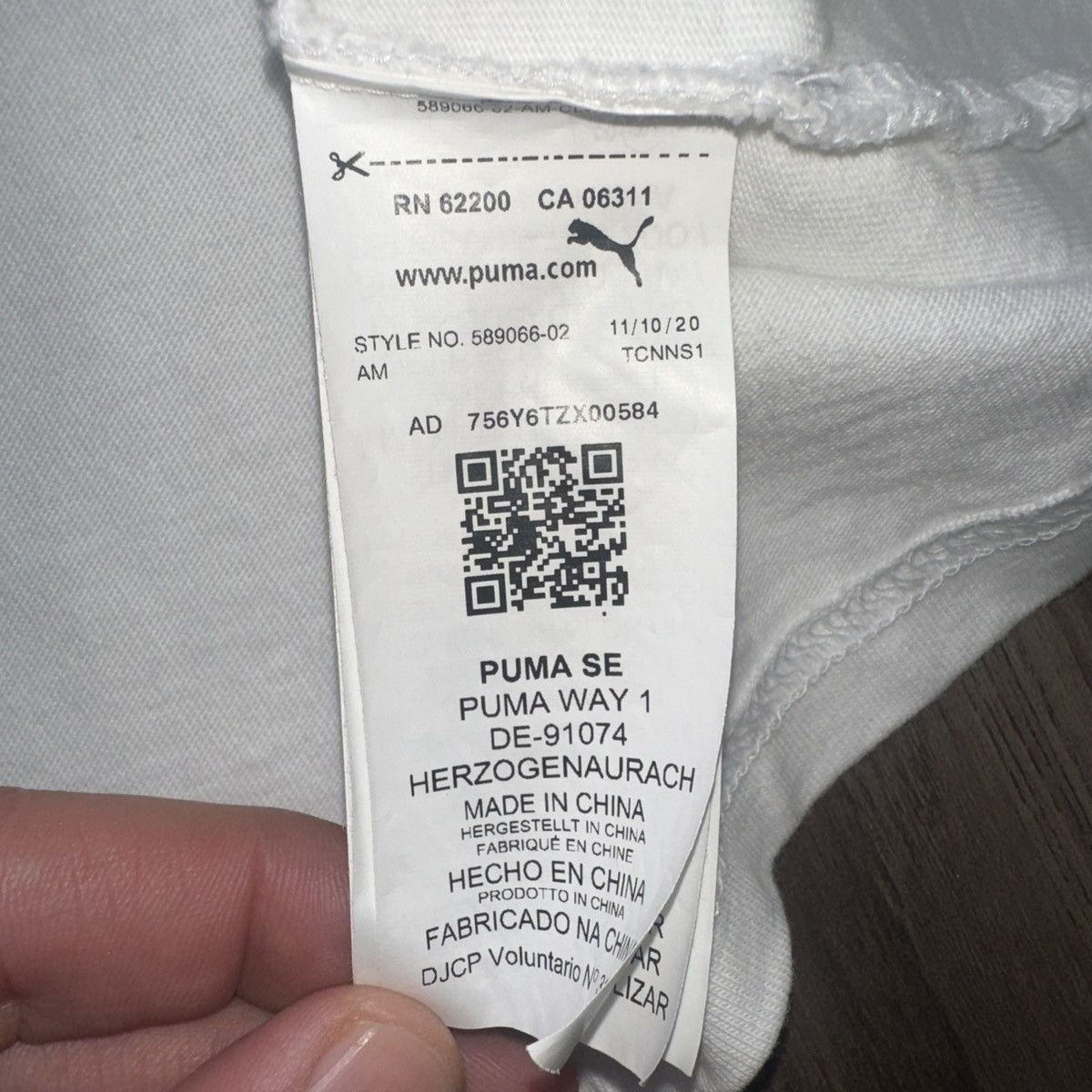 Puma Puma x Rhuigi x Kuzma White Big Logo T-Shirt Men’s Size 2XL Size US XXL / EU 58 / 5 - 4 Thumbnail