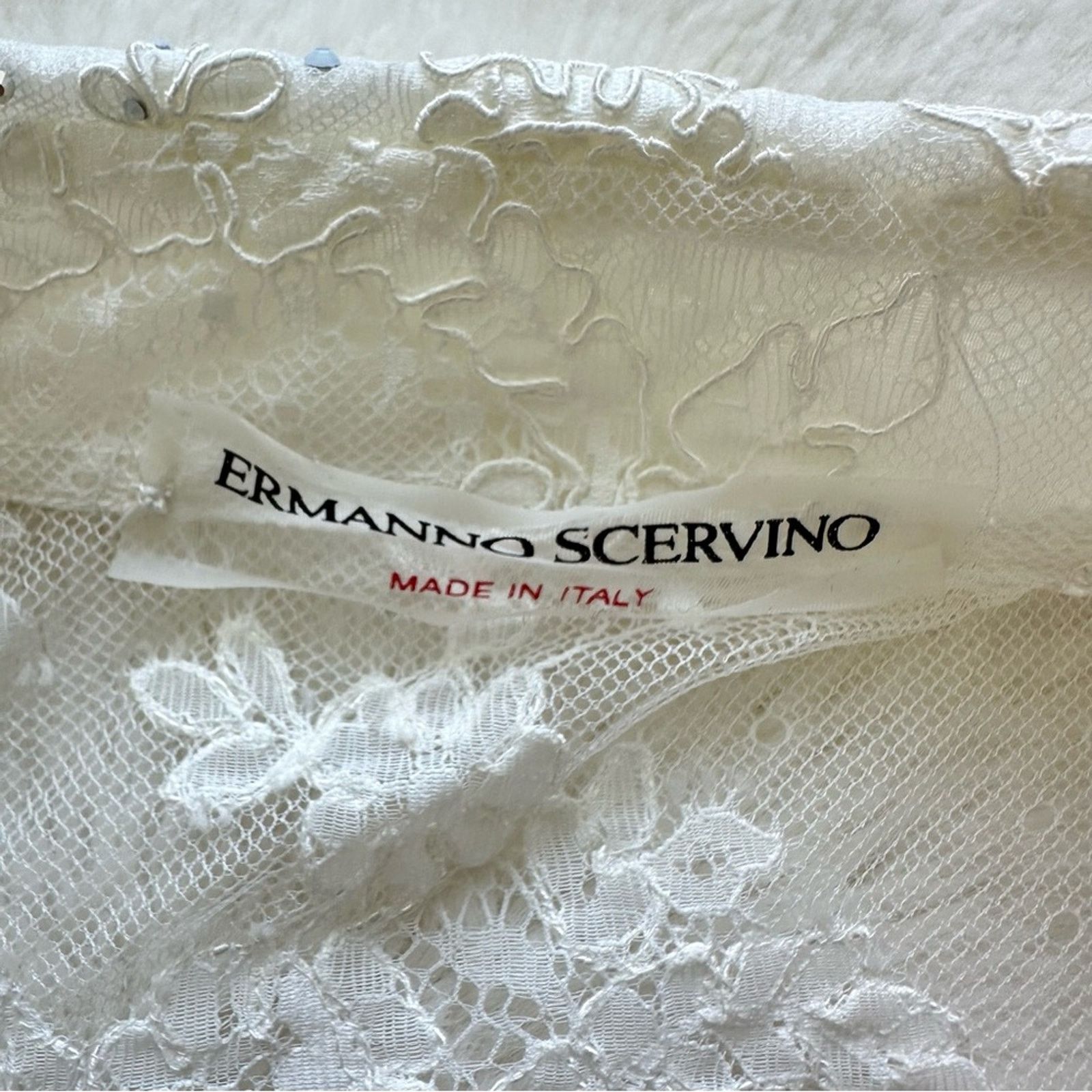 Ermanno Scervino NEW!!! Ermanno Scervino blouse 40IT or 4 US Retail 1650$ Size S / US 4 / IT 40 - 6 Thumbnail