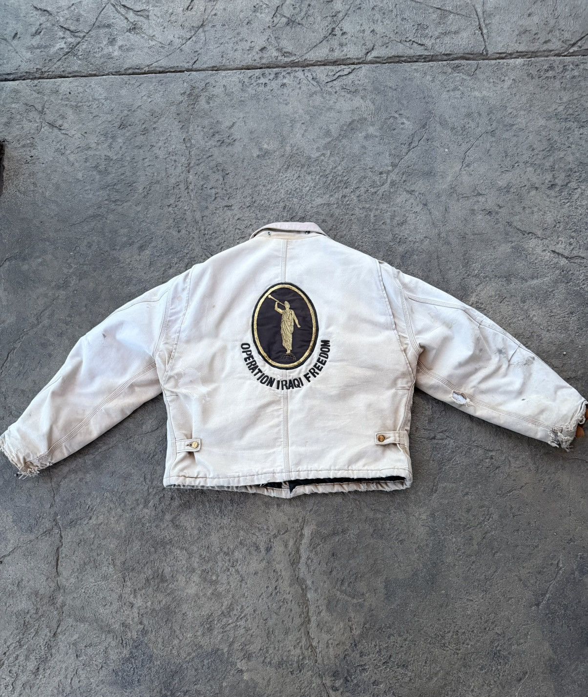 Carhartt Vintage Carhartt - Operation Iraqi Freedom Size US L / EU 52-54 / 3 - 14 Thumbnail
