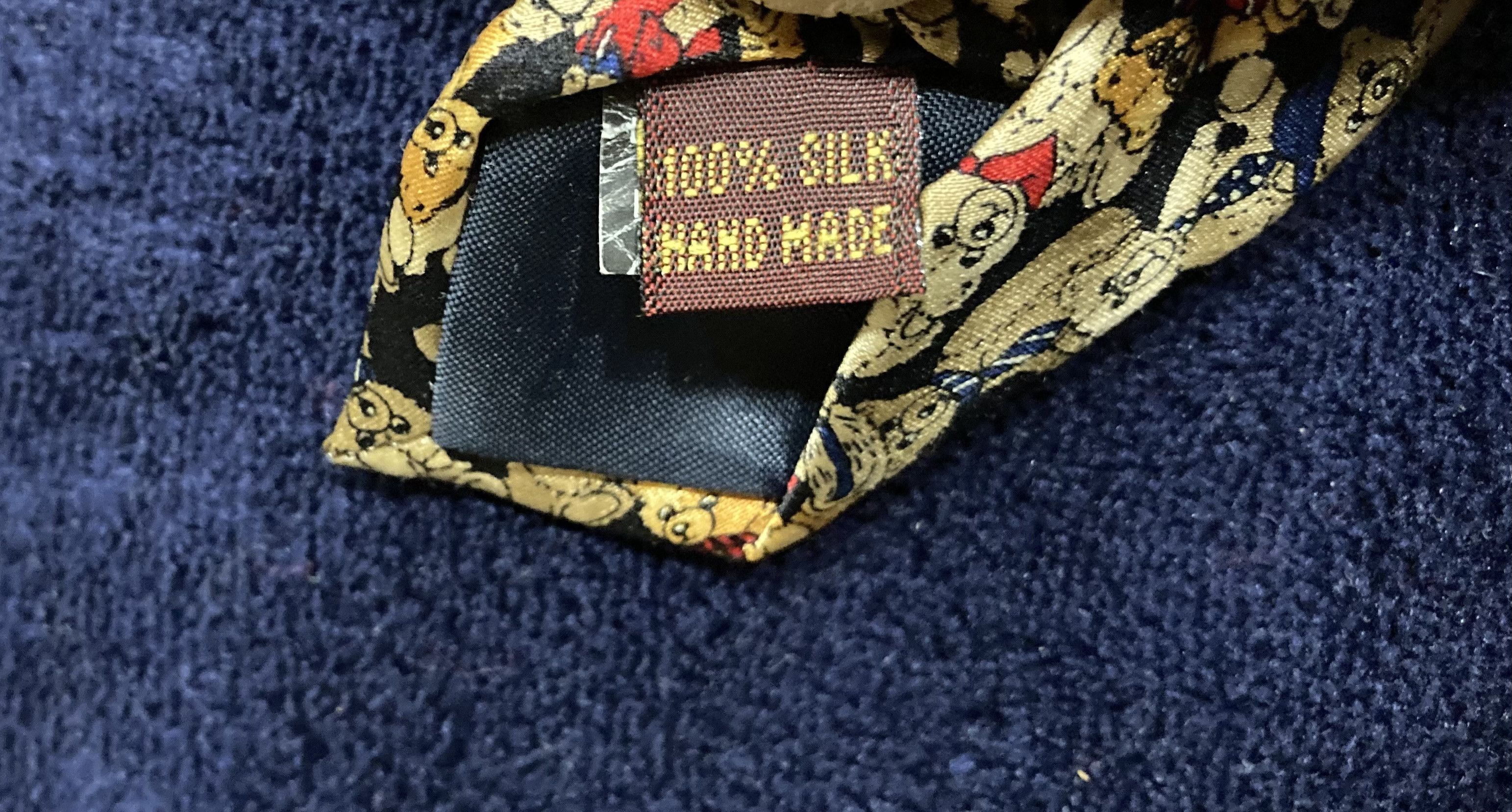 Vintage Teddy Bears, 100th Anniversary Neck tie Artifacts Museum Size ONE SIZE - 5 Thumbnail