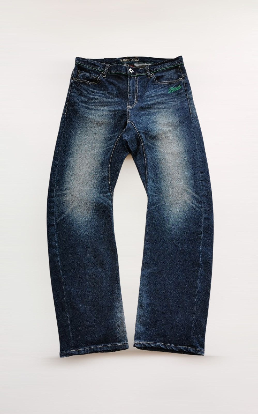 Element Vintage Element Chain Stich Denim Jeans Size US 33 - 4 Thumbnail