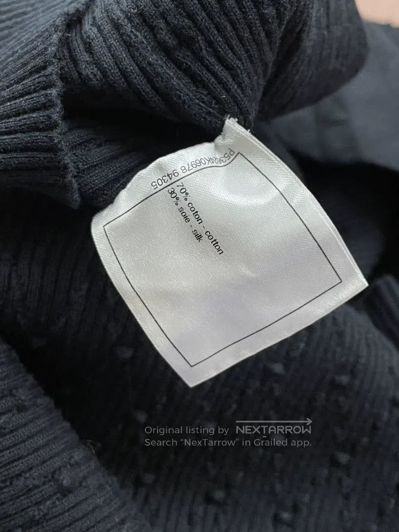 Chanel Chanel Black knitted cardigan coat Size XS / US 0-2 / IT 36-38 - 5 Thumbnail