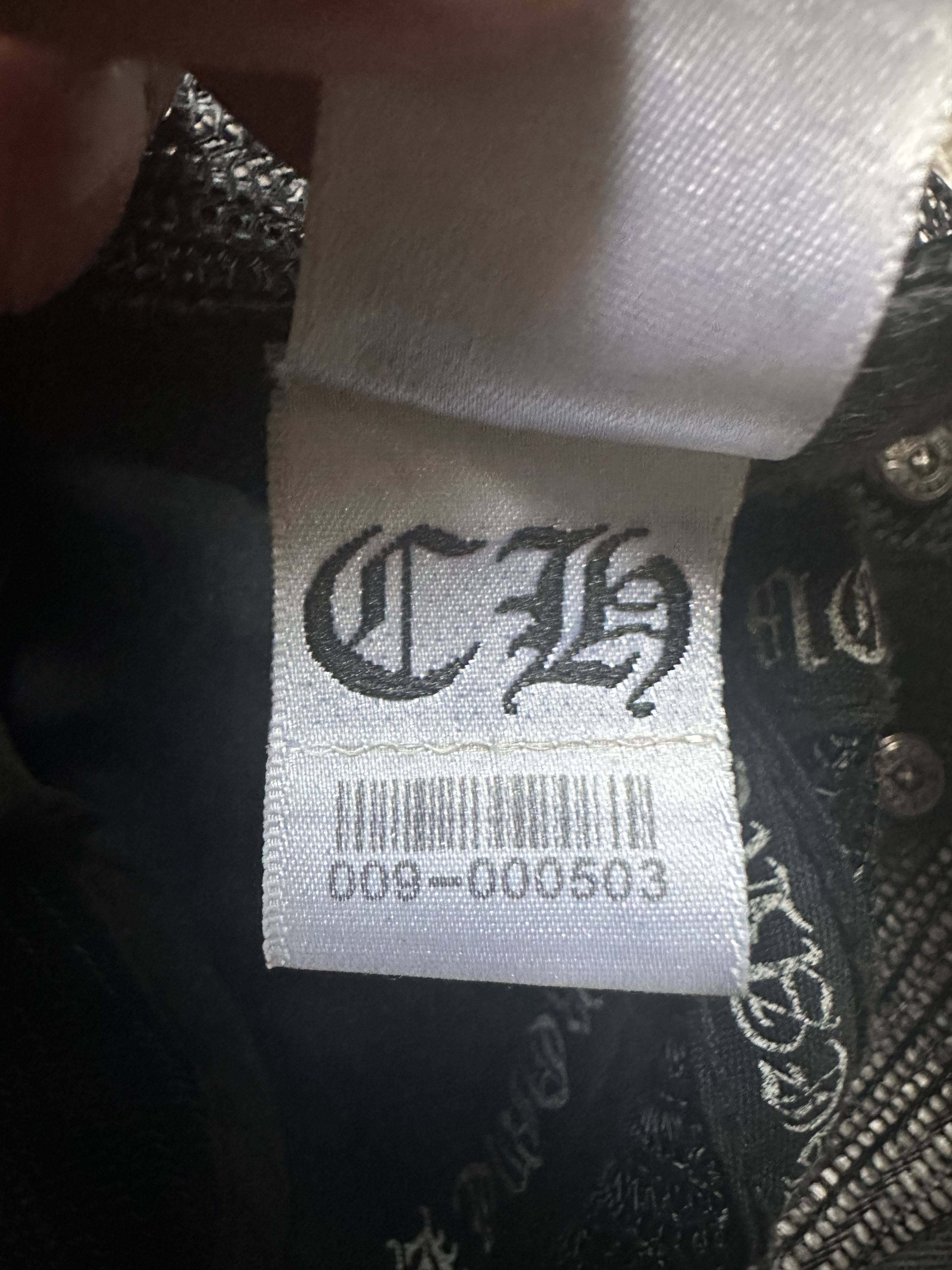 Chrome Hearts Chrome Hearts Black Cemetery leather cross patch hat Size ONE SIZE - 9 Thumbnail