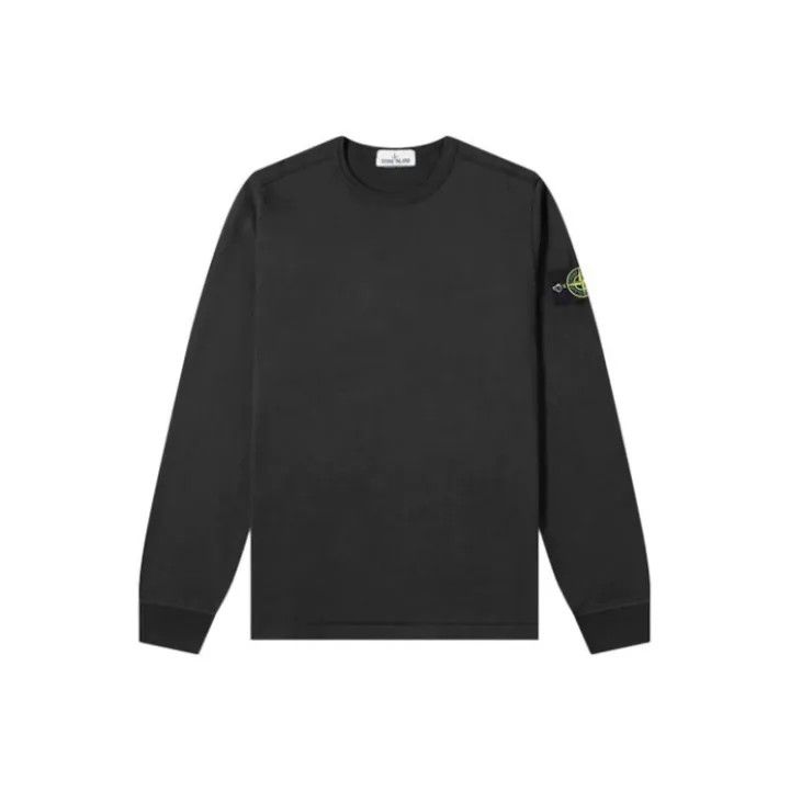 Stone Island Stone Island Black Long Sleeve Sweatshirt Size US XL / EU 56 / 4 - 1 Thumbnail
