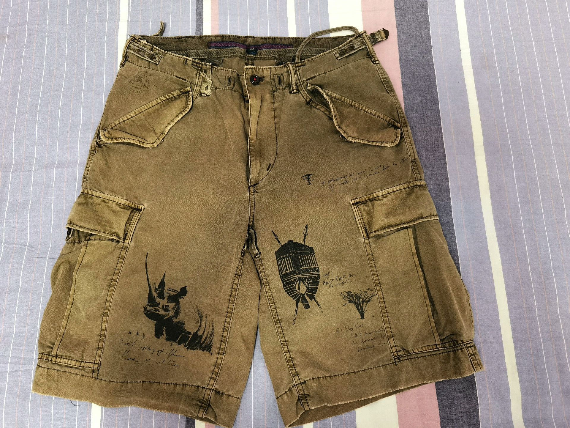 RRL Ralph Lauren RRL Cargo Shorts Size 30 Size US 30 / EU 46 - 1 Thumbnail