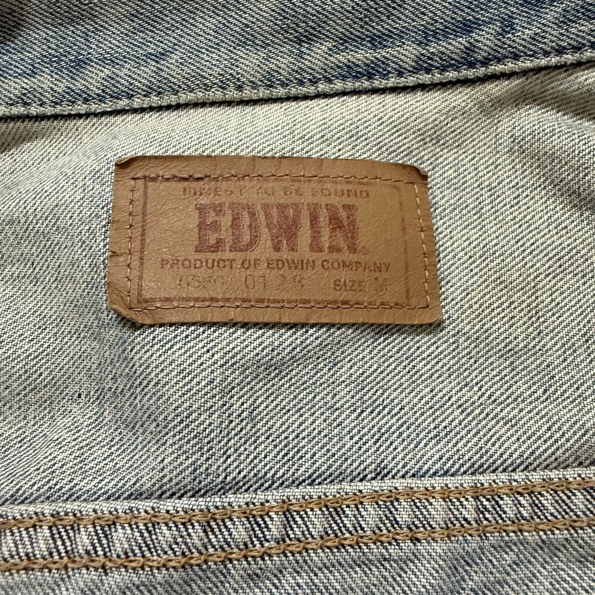 Edwin Vintage Edwin Selvedge Denim Jacket Trucker Size US S / EU 44-46 / 1 - 10 Thumbnail