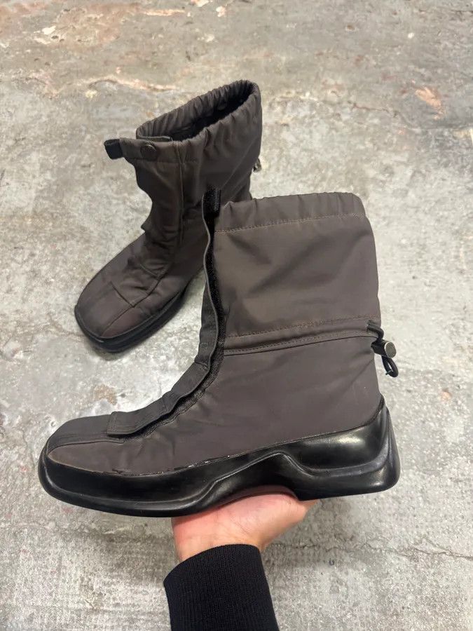 Prada FW1999 Prada Hybrid Nylon Boots Size US 9 / EU 42 - 2 Thumbnail