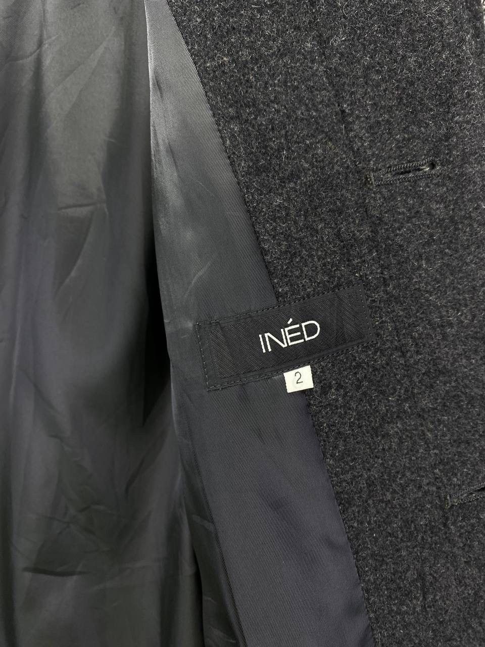 Yohji Yamamoto Vintage Yohji Yamamoto Ined Wool Coat Long Jacket Size M / US 6-8 / IT 42-44 - 8 Thumbnail