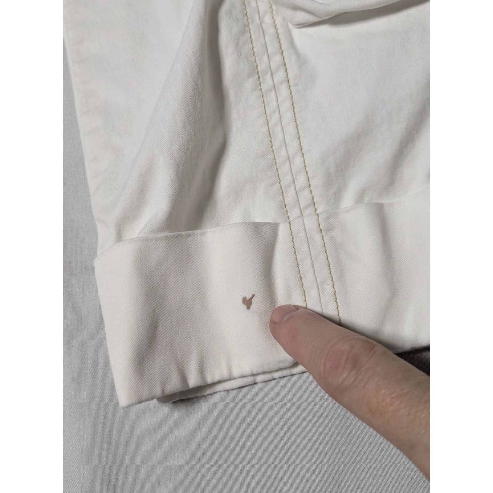 Anthropologie Maeve by Anthropologie Top-Stitched Utility Cropped Pants White Women 2P Cropped Pants Womens 2P White Maeve by Anthropologie Size 26" / US 2 / IT 38 - 6 Thumbnail